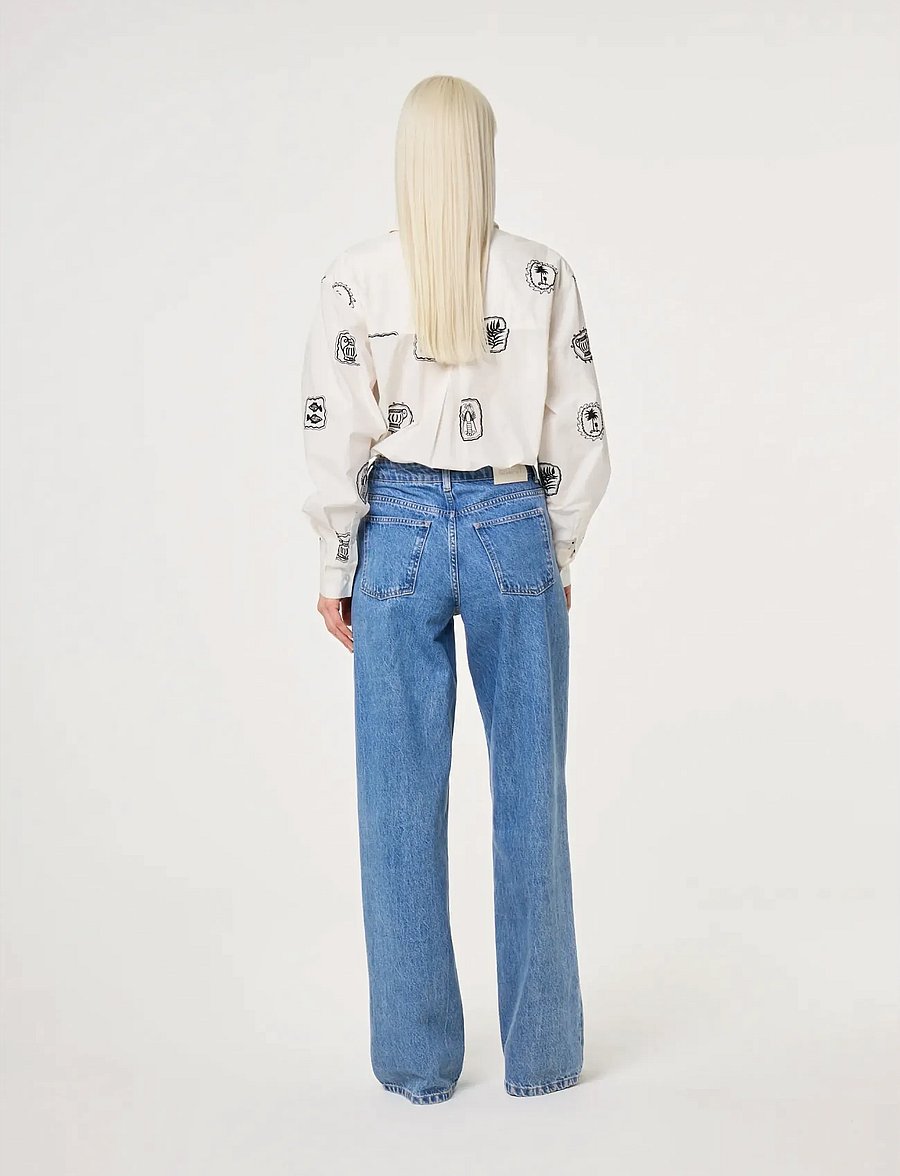 Fabienne Chapot - Alex Blouse - långärmade skjortor - cosy white - 3
