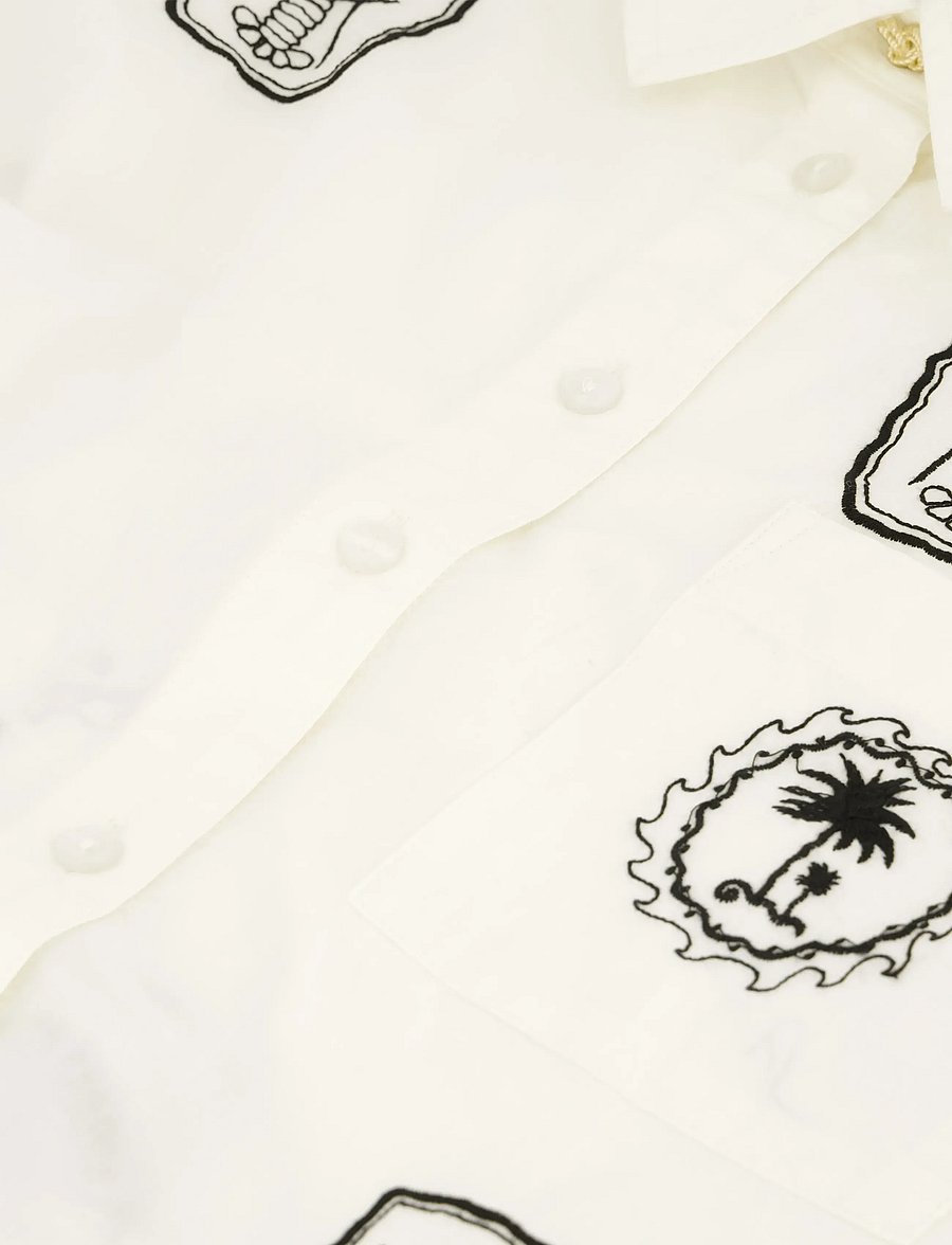 Fabienne Chapot - Alex Blouse - långärmade skjortor - cosy white - 4