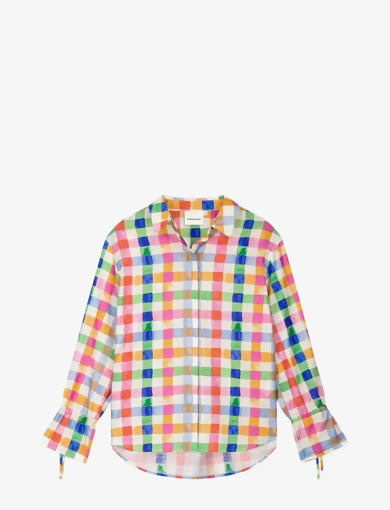 Fabienne Chapot - Alicia Blouse - pikkade varrukatega särgid - cosy white/solar orange - 1