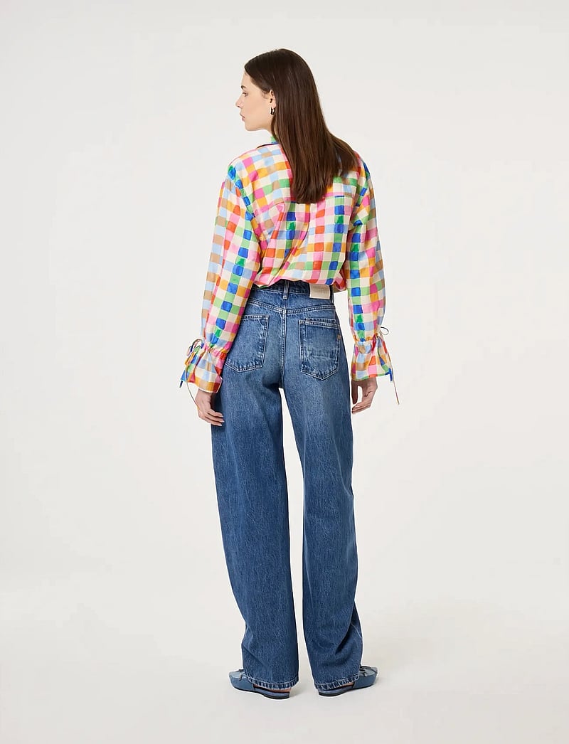 Fabienne Chapot - Alicia Blouse - pikkade varrukatega särgid - cosy white/solar orange - 4