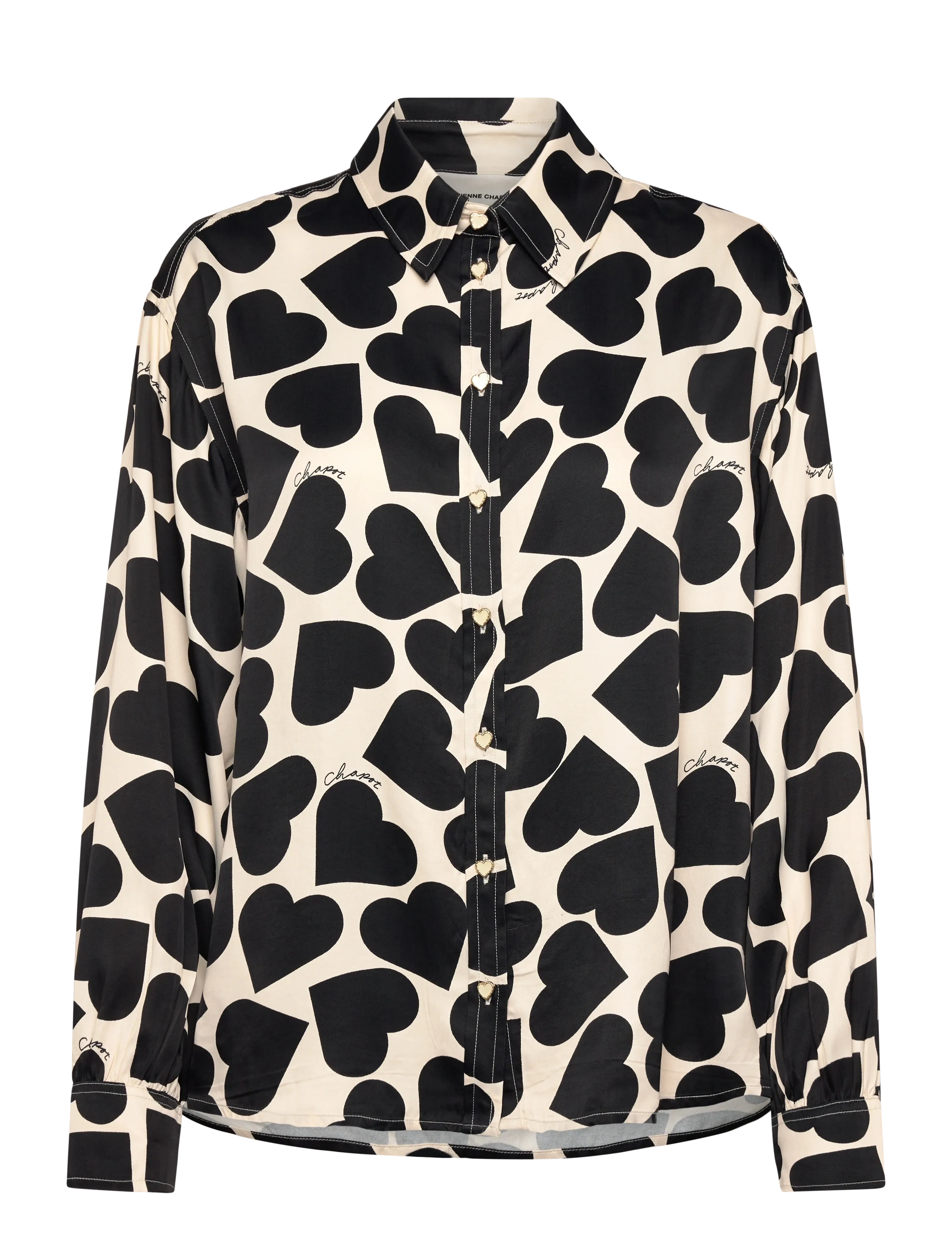 Aniko Blouse - LOVE PRINT