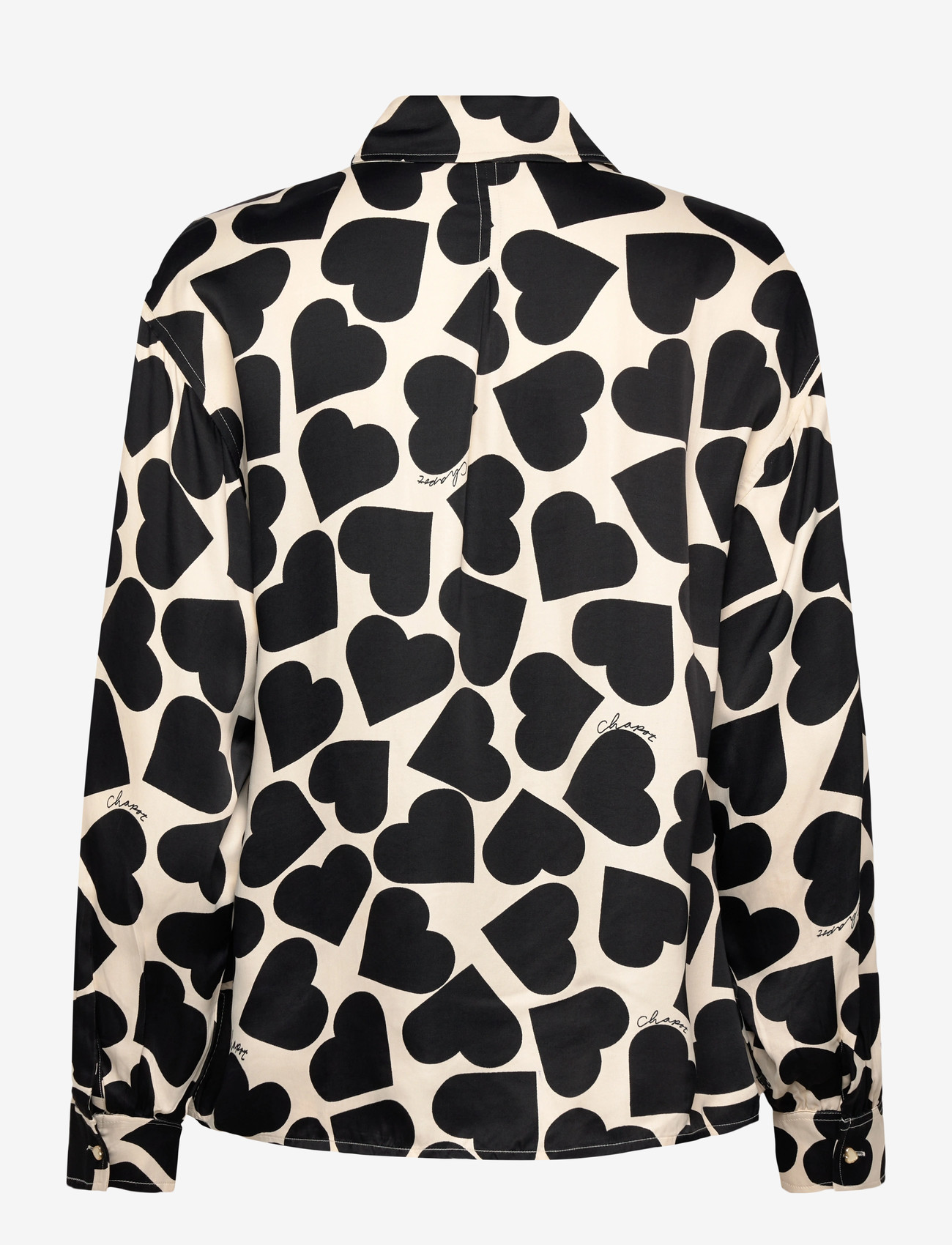 Fabienne Chapot - Aniko Blouse - kurzärmlige hemden - love print - 2