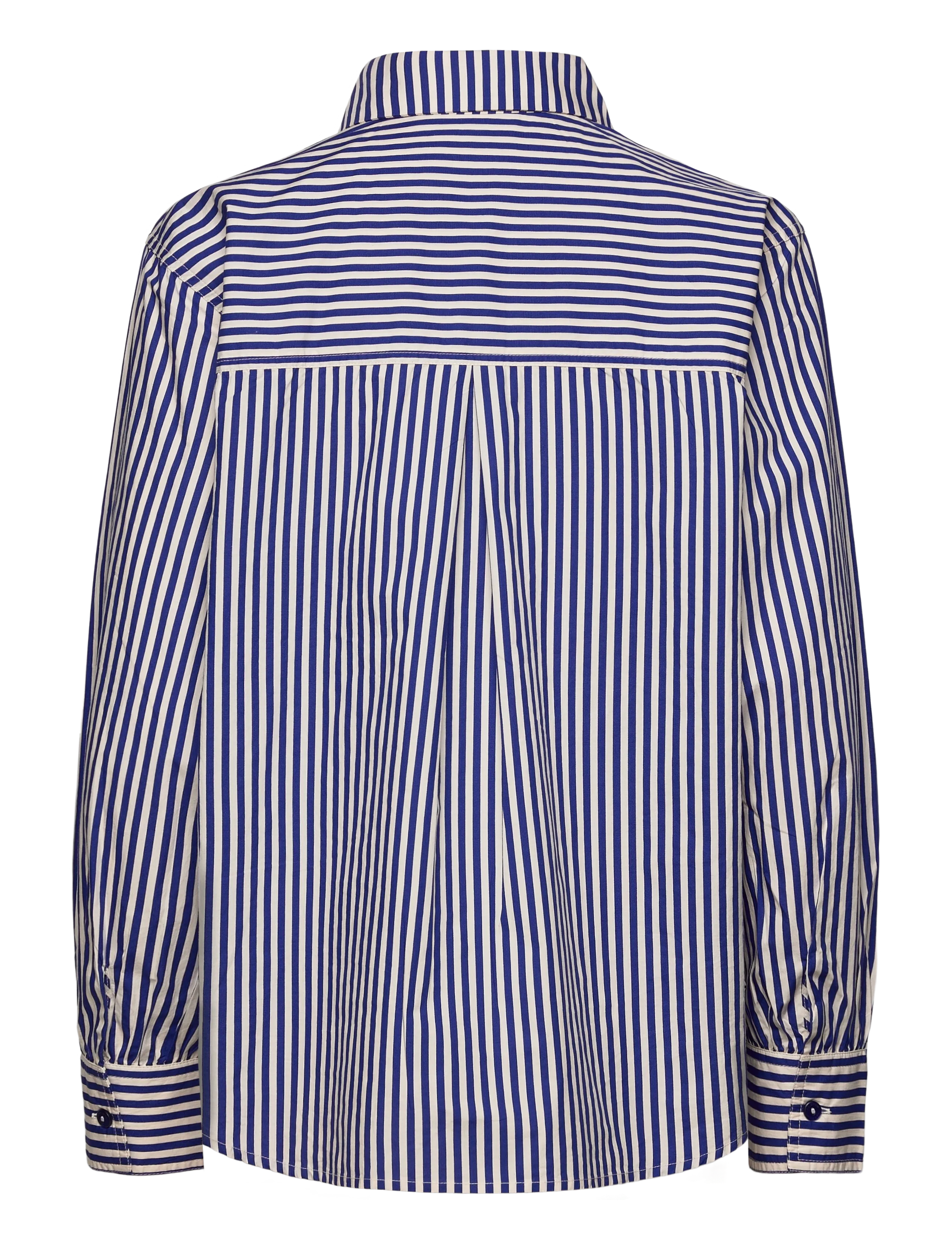Fabienne Chapot - Alex Heart Blouse - langærmede bluser - cosy white/royal cobalt - 2
