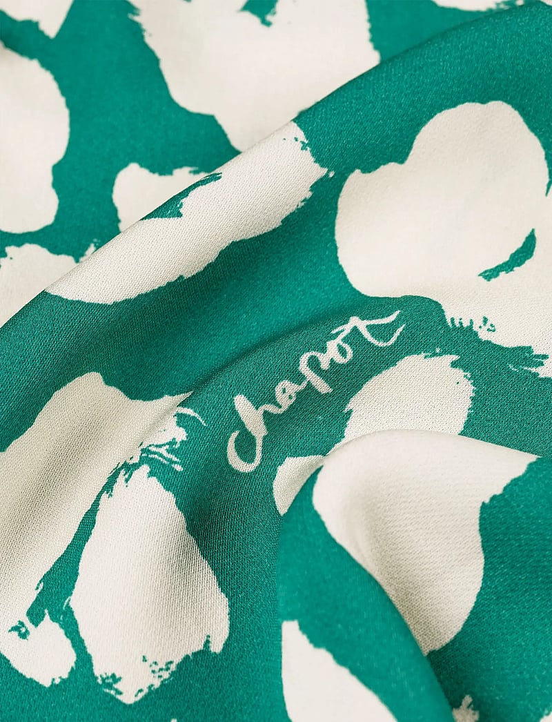 Fabienne Chapot - Starlet Blouse - kurzämlige blusen - evergreen/cosy white - 5