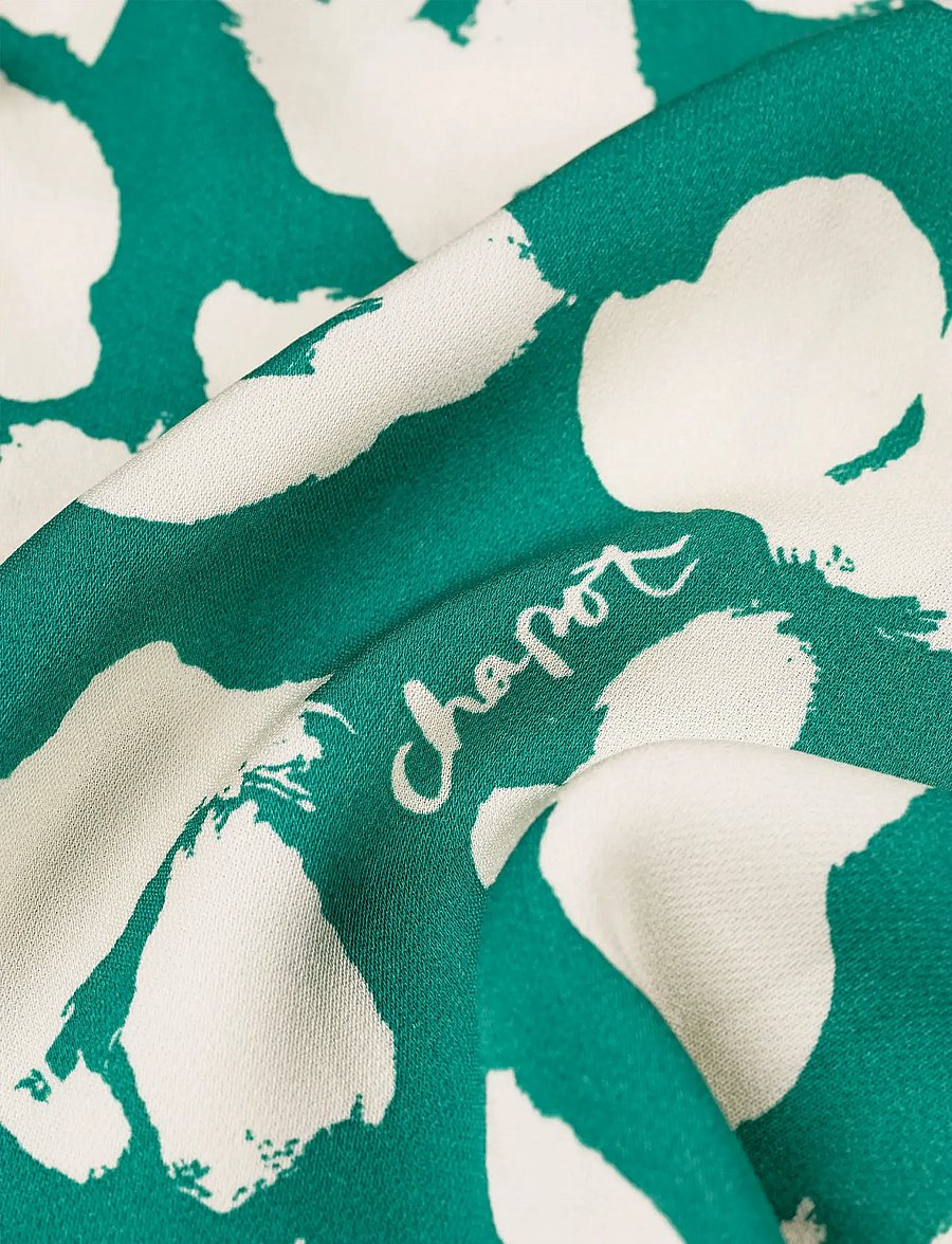 Fabienne Chapot - Starlet Blouse - kortärmade blusar - evergreen/cosy white - 5