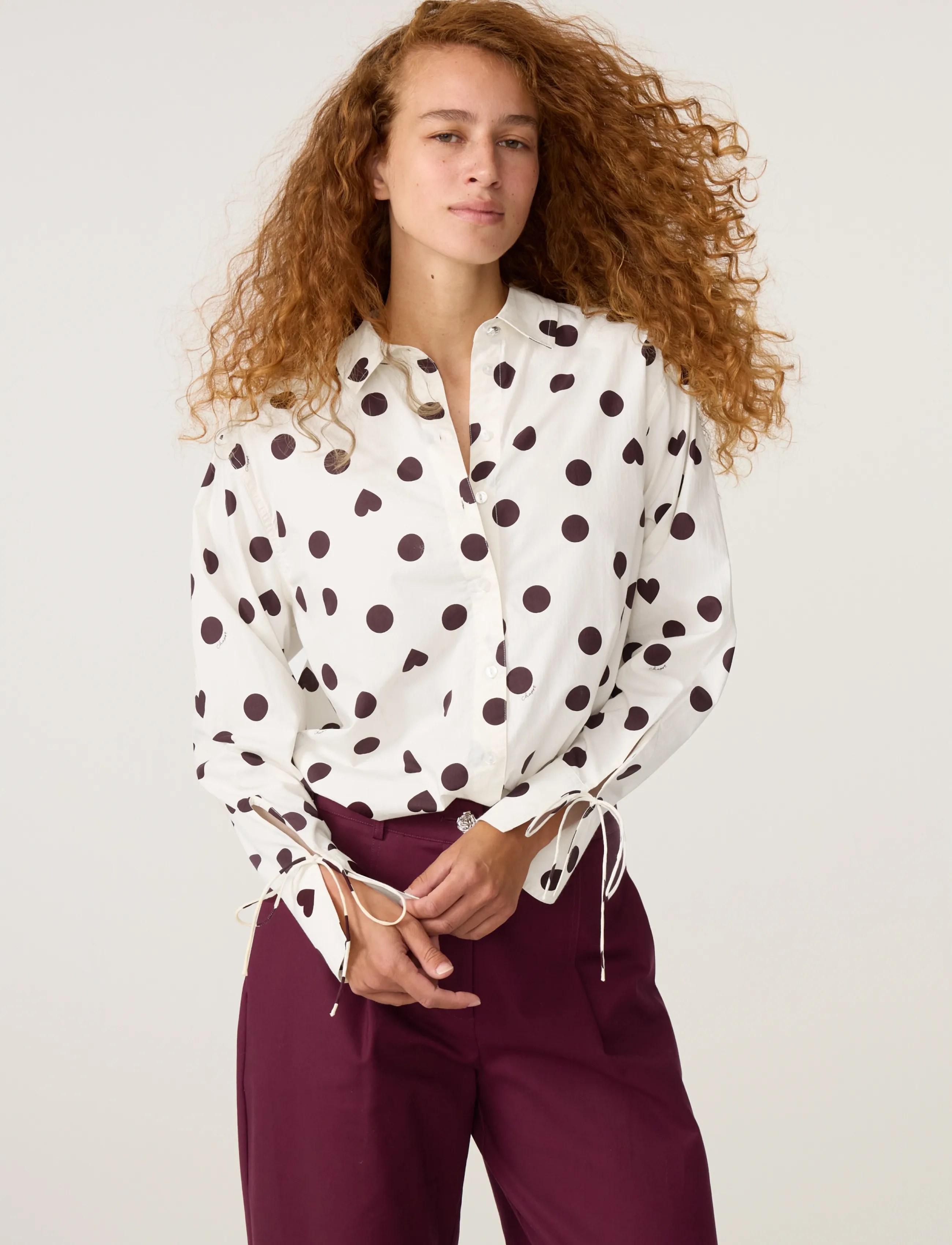 Fabienne Chapot - Ada Blouse - langærmede skjorter - cosy white - 3