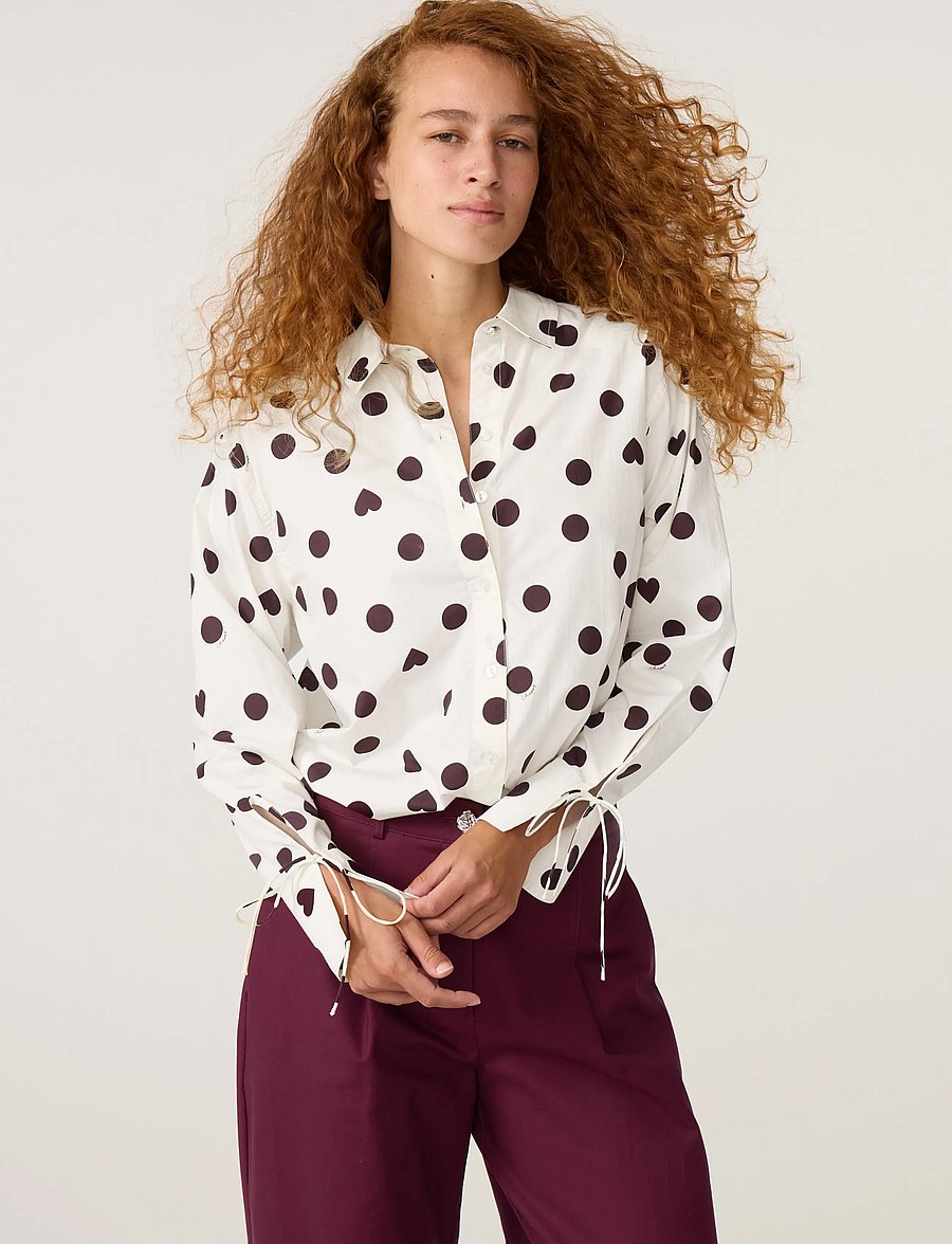 Fabienne Chapot - Ada Blouse - langærmede skjorter - cosy white - 3