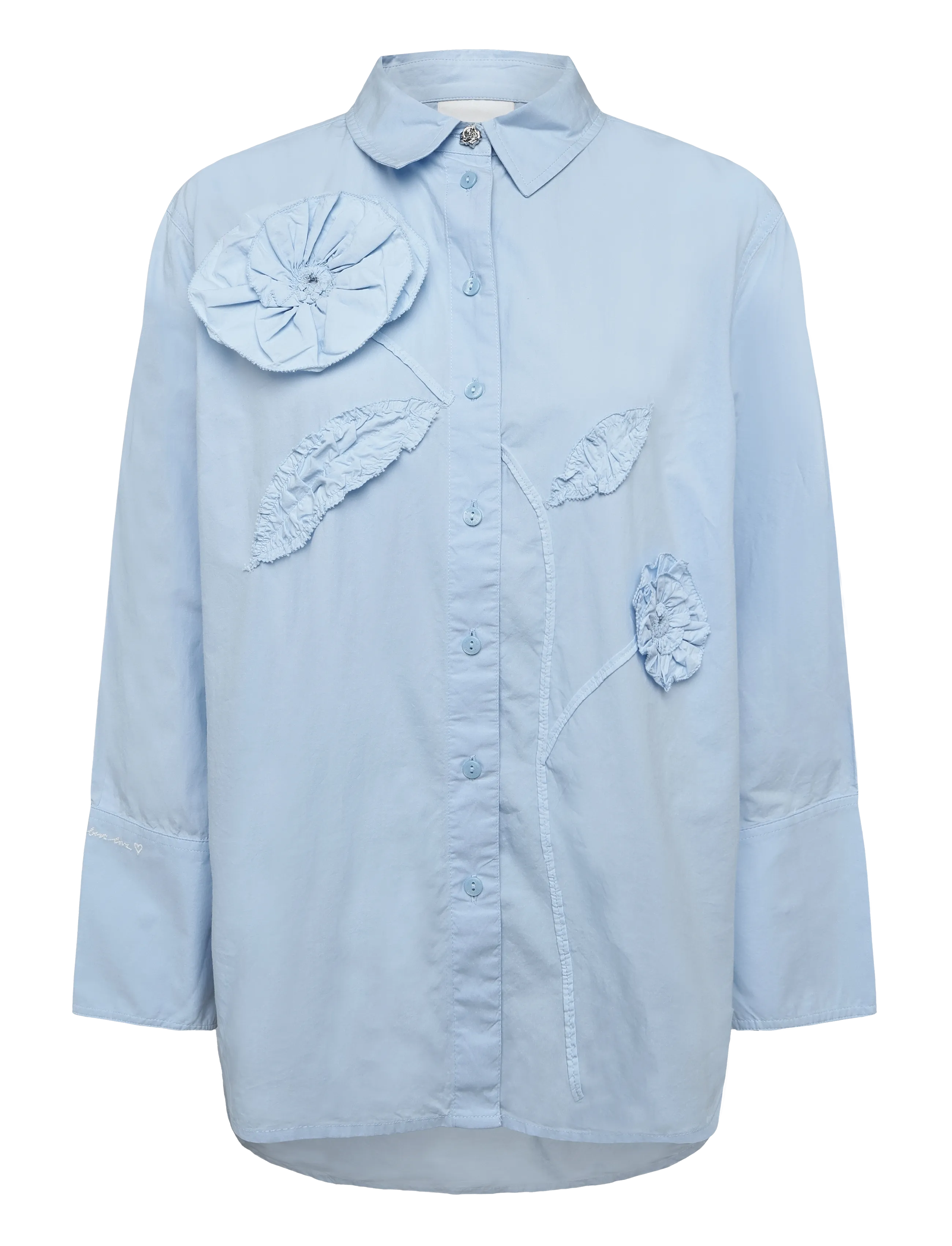 Fabienne Chapot Alex Blouse - Hemden - ICEY BLUE / blue