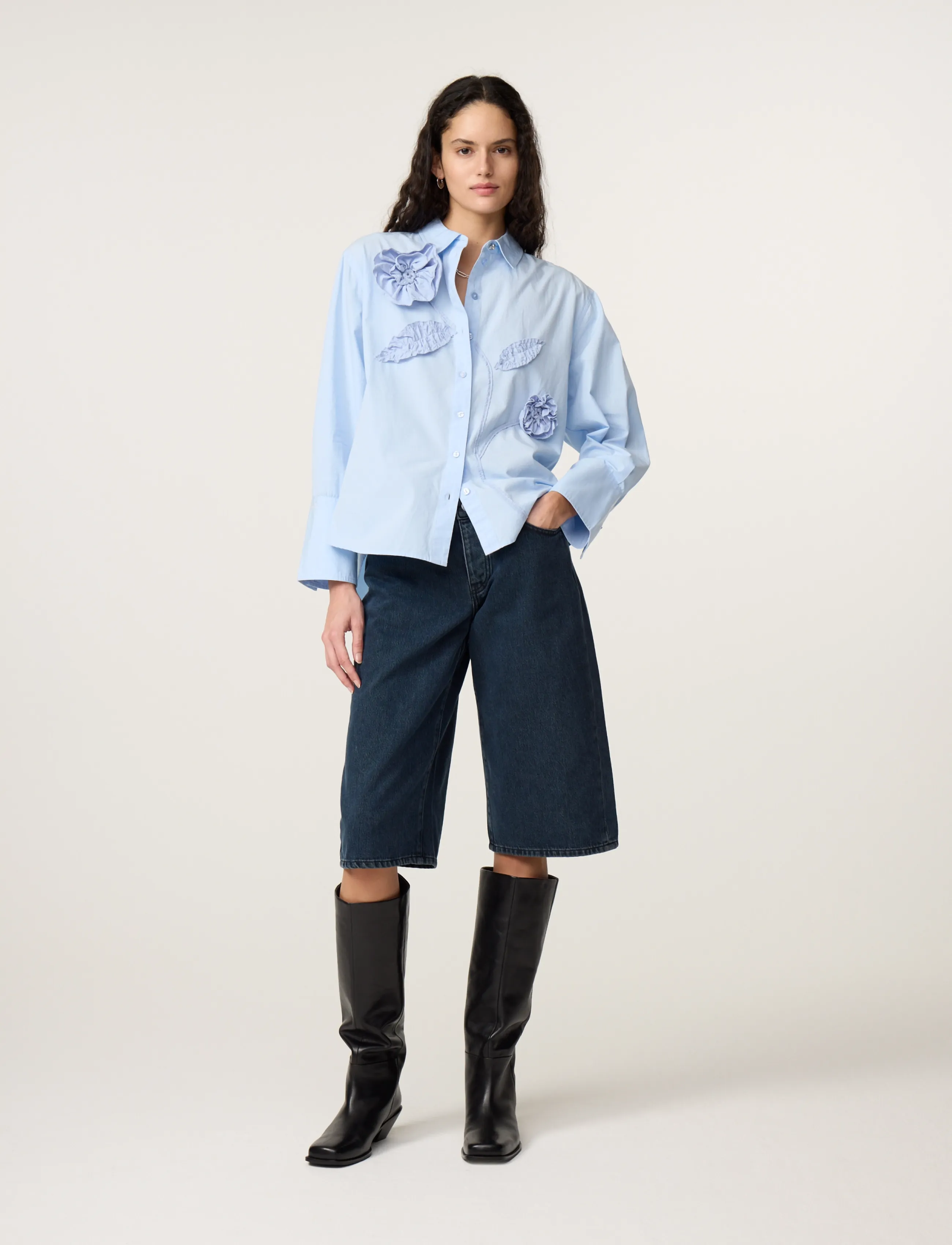 Fabienne Chapot - Alex Blouse - icey blue - 1