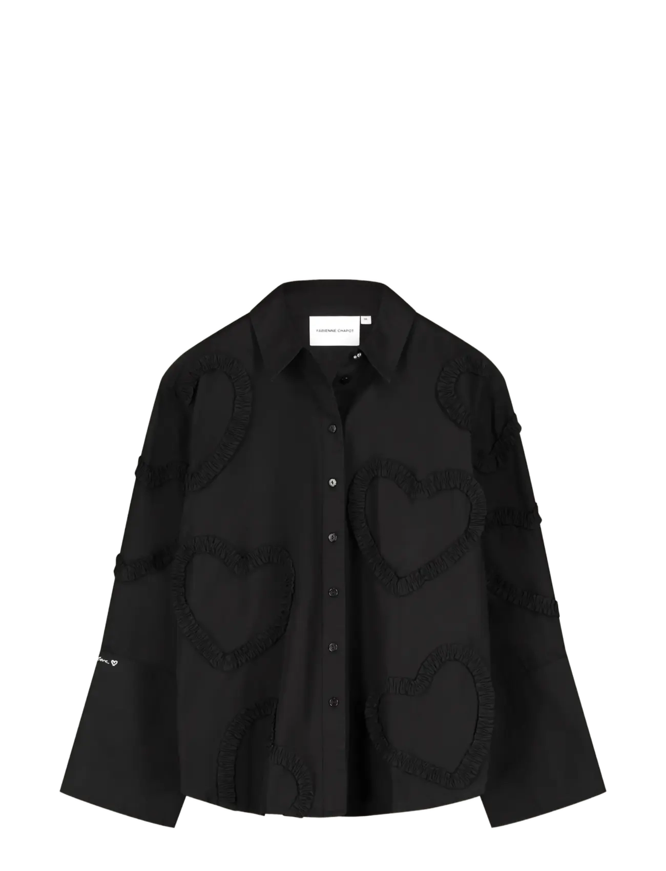 Fabienne Chapot - Horace Blouse - langärmlige hemden - black - 1