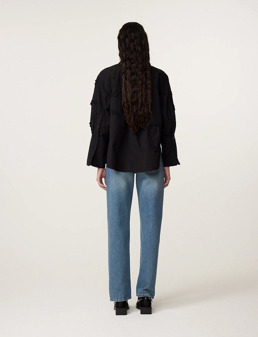 Fabienne Chapot - Horace Blouse - langärmlige hemden - black - 4