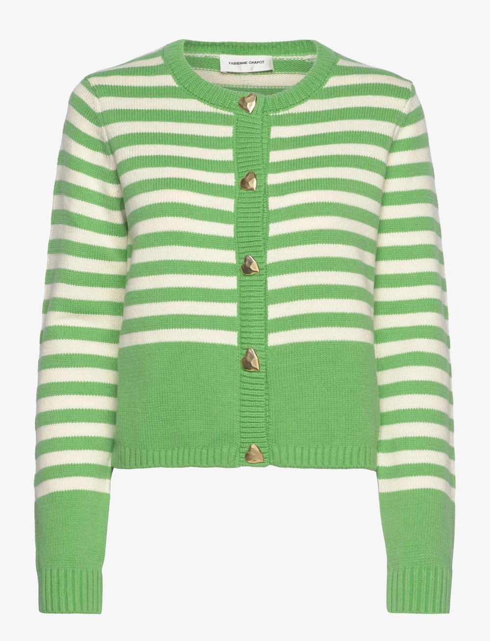 Fabienne Chapot - Stine Cardigan - koftor - pea green - 1