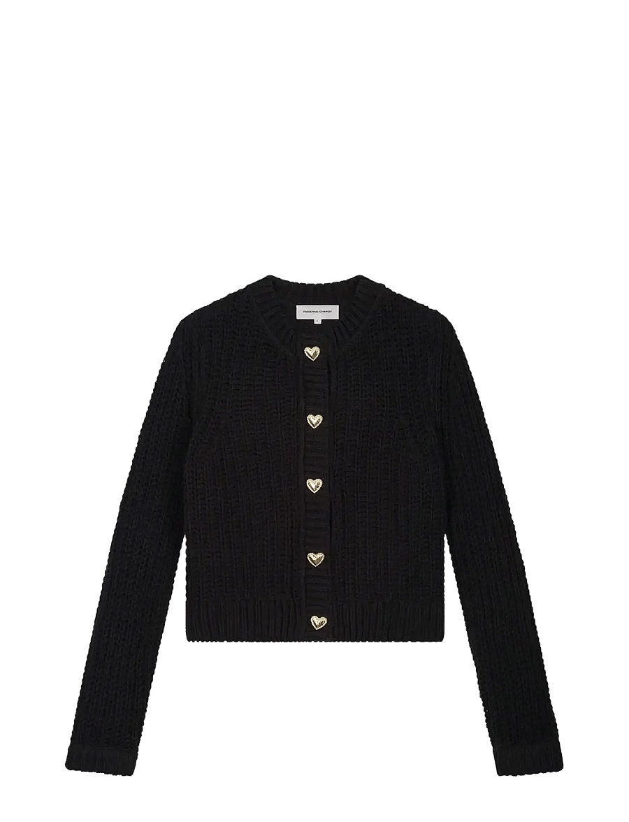 Fabienne Chapot - Sun Cardigan - koftor - black - 1