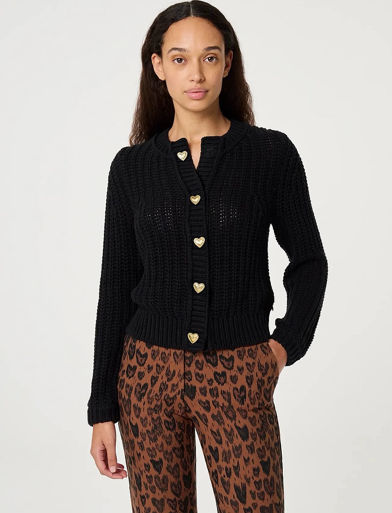 Fabienne Chapot - Sun Cardigan - koftor - black - 0