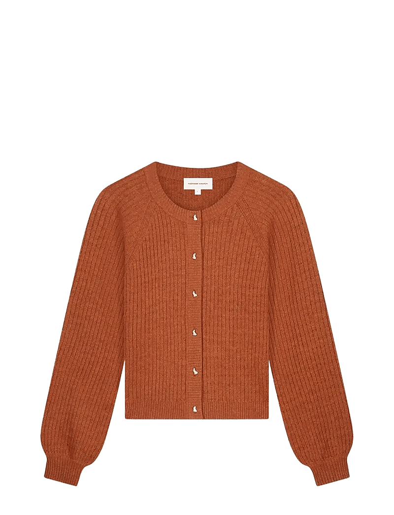 Fabienne Chapot - Charlotta Cardigan - kashmir - burnt sugar - 1