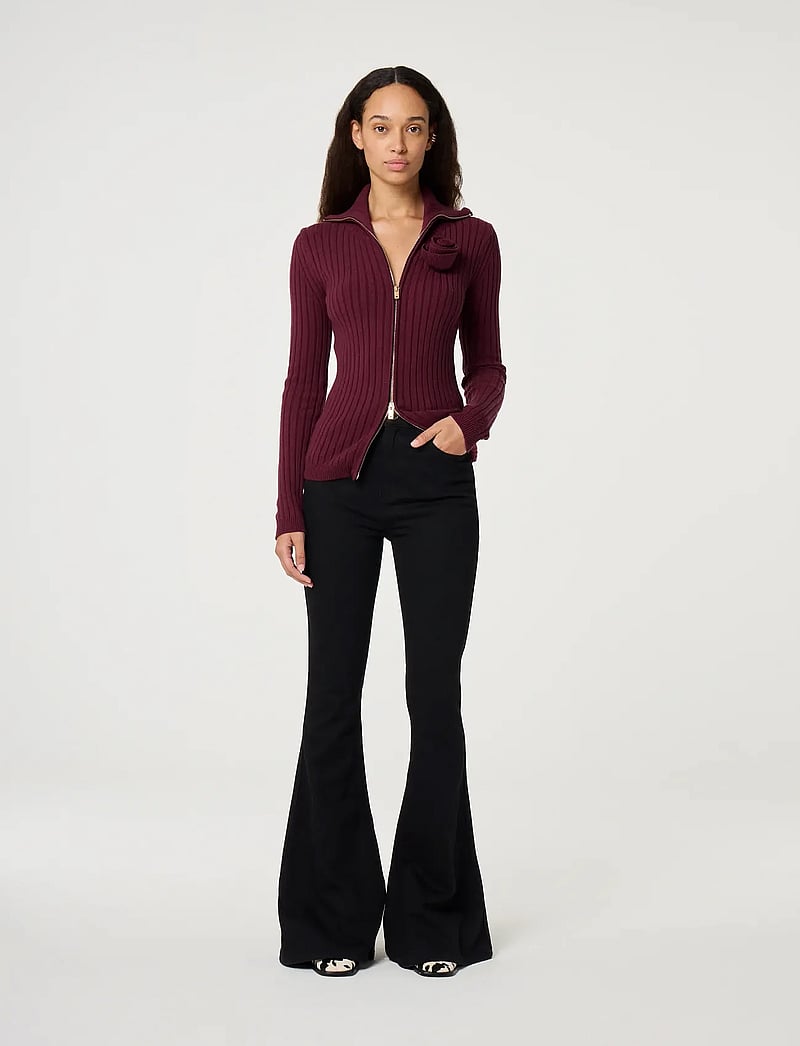 Fabienne Chapot - Balou Cardigan - cardigans - deep burgundy - 2