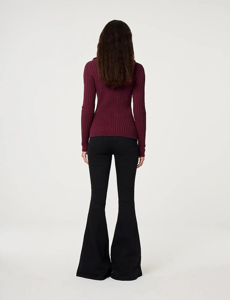Fabienne Chapot - Balou Cardigan - cardigans - deep burgundy - 3