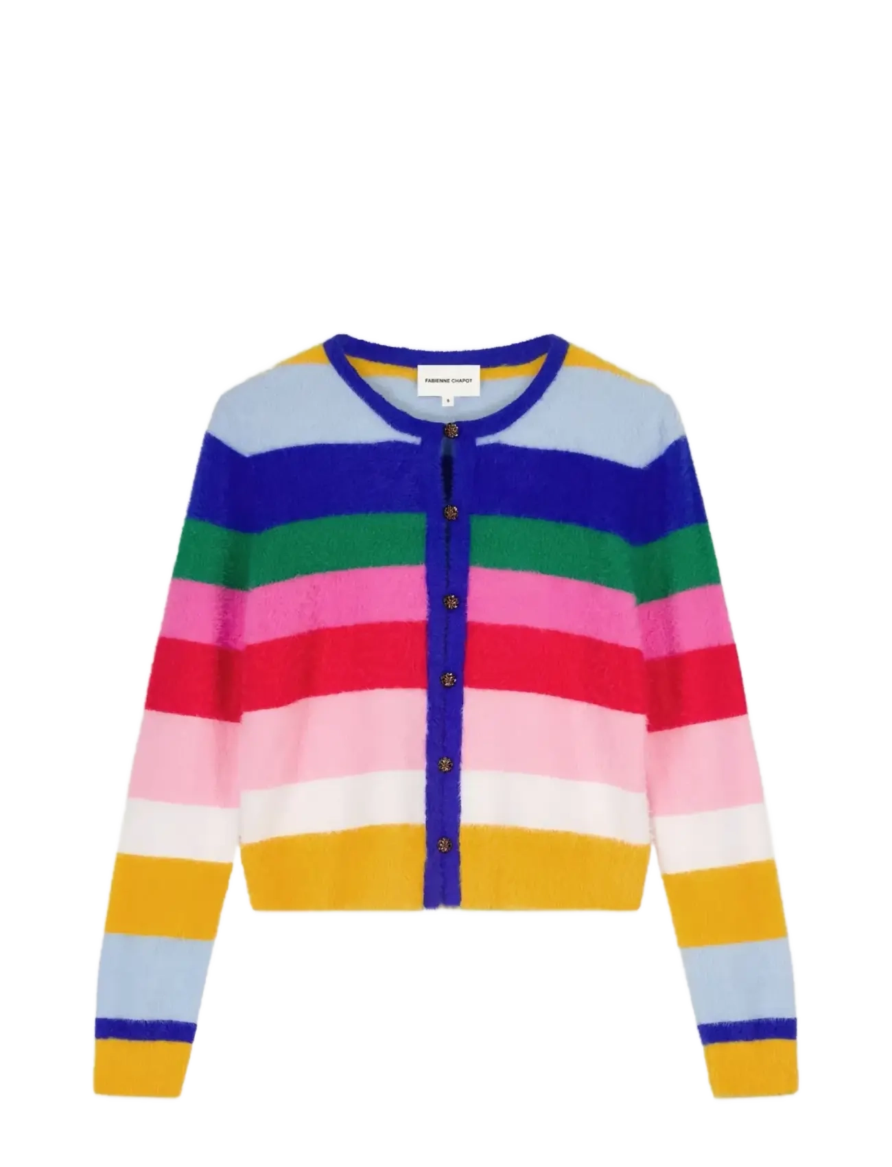 Fabienne Chapot Henry Cardigan - Kollektsioonid - MULTI STRIPE / multi