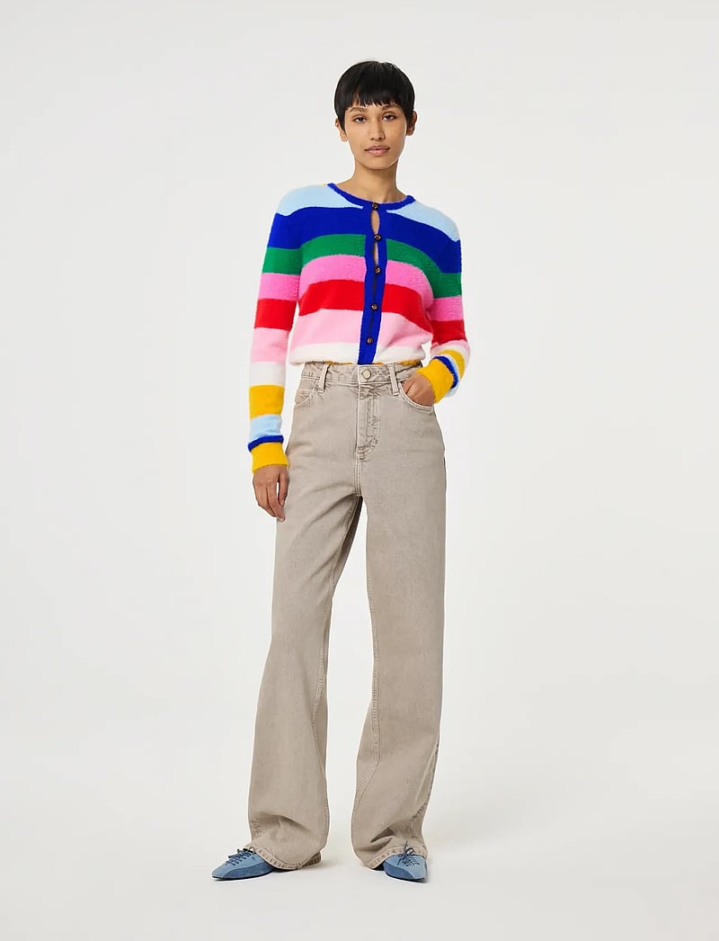 Fabienne Chapot - Henry Cardigan - bouclé - multi stripe - 0