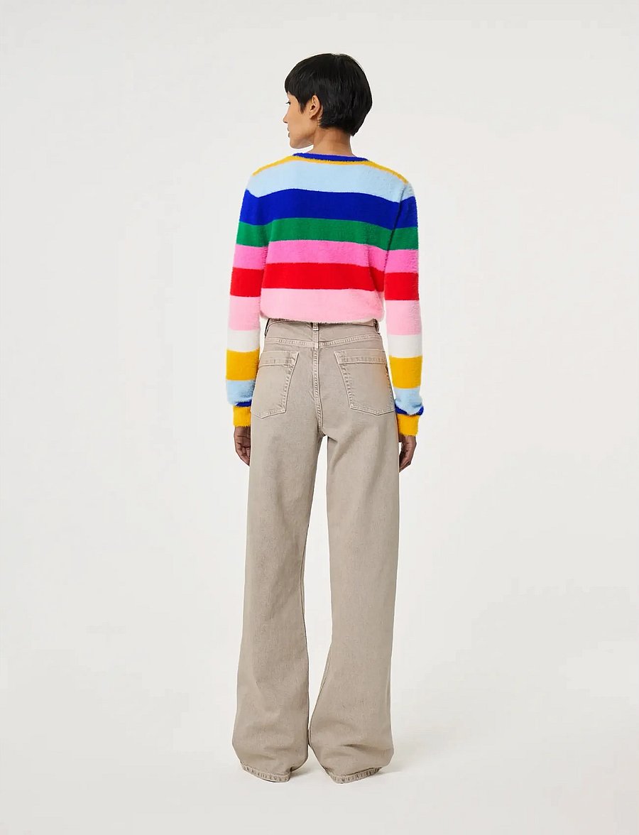 Fabienne Chapot - Henry Cardigan - bouclé blazers - multi stripe - 4