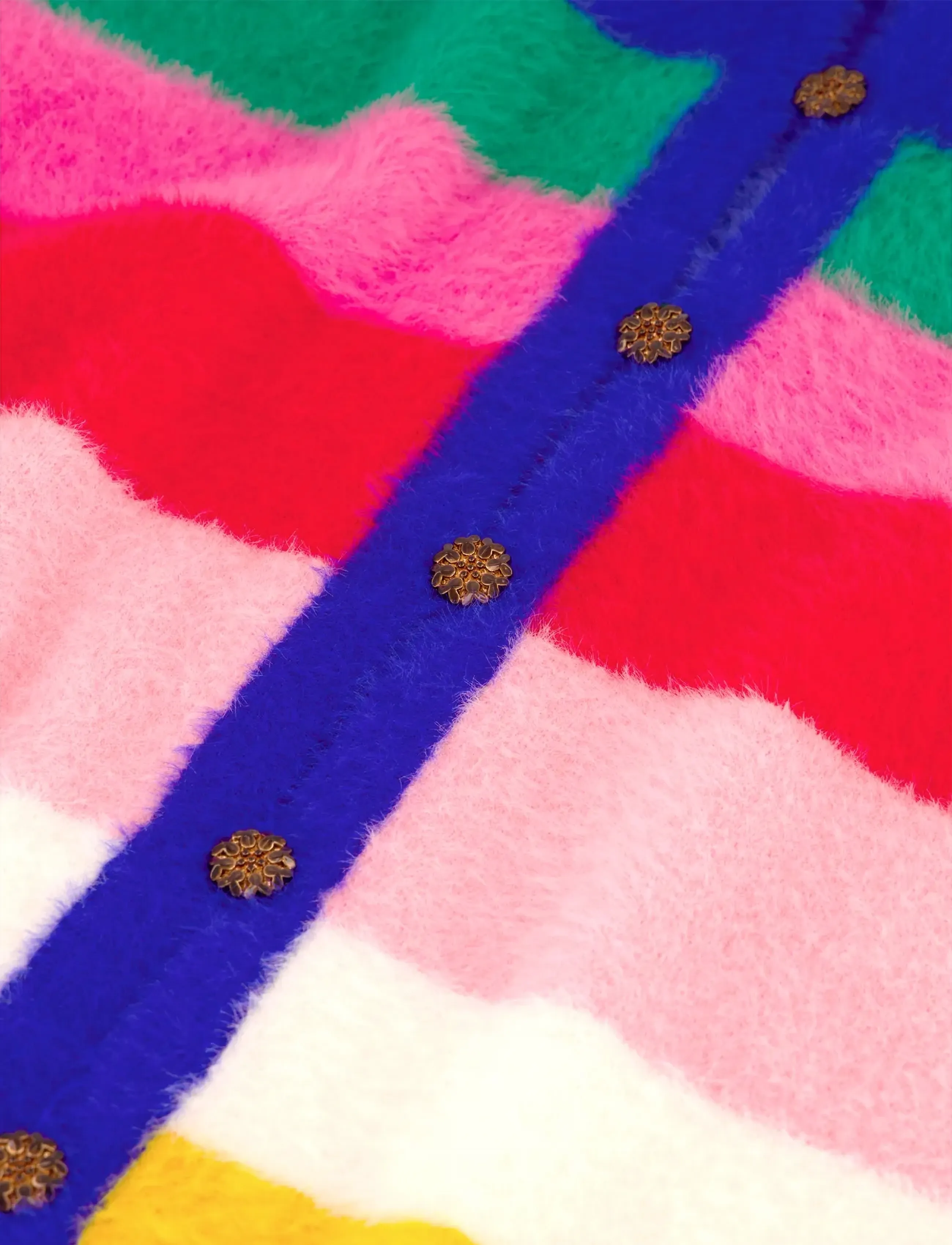 Fabienne Chapot - Henry Cardigan - bouclé blazers - multi stripe - 5