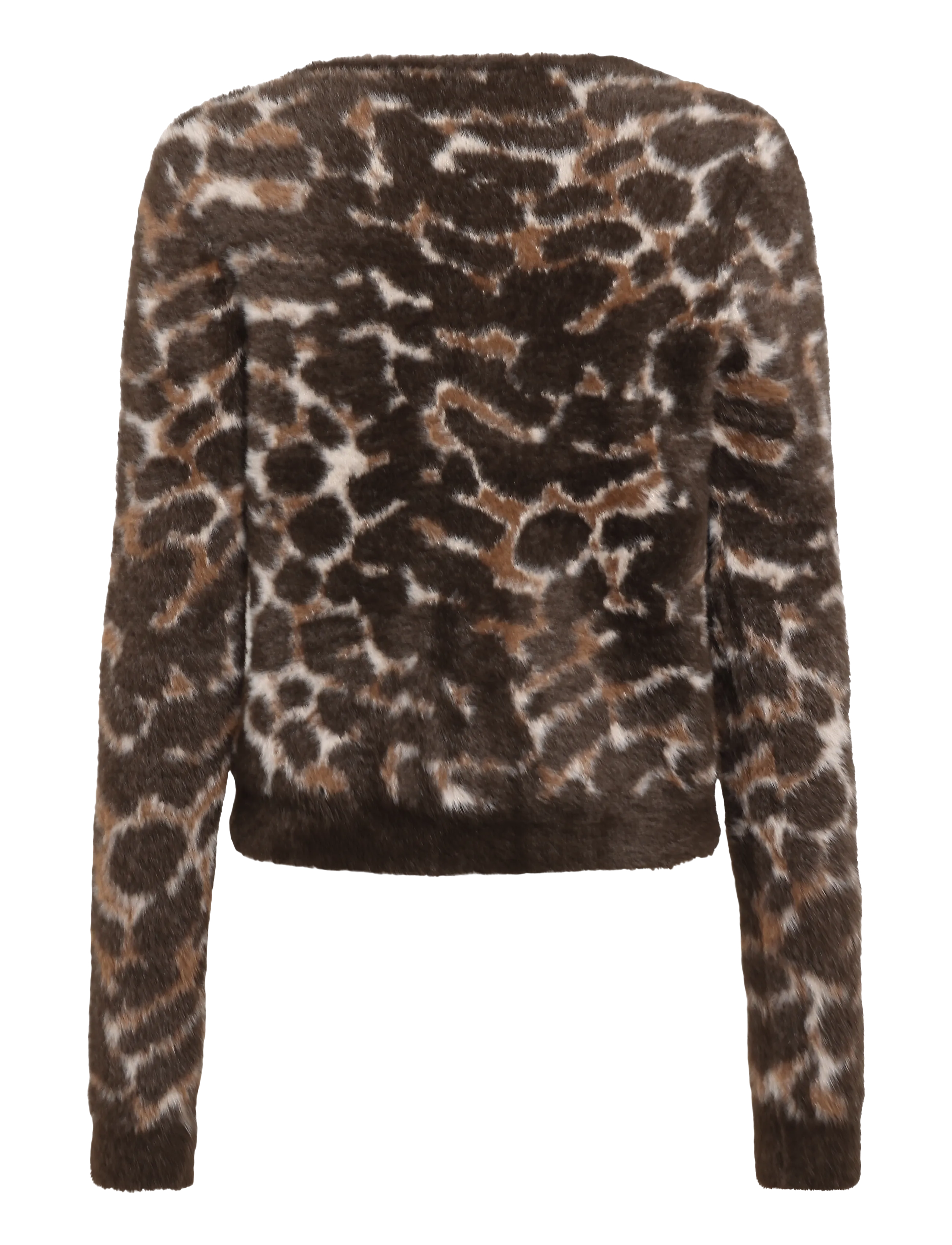 Fabienne Chapot - Henry Leopard Cardigan - strickjacken - toffee/camel club - 2