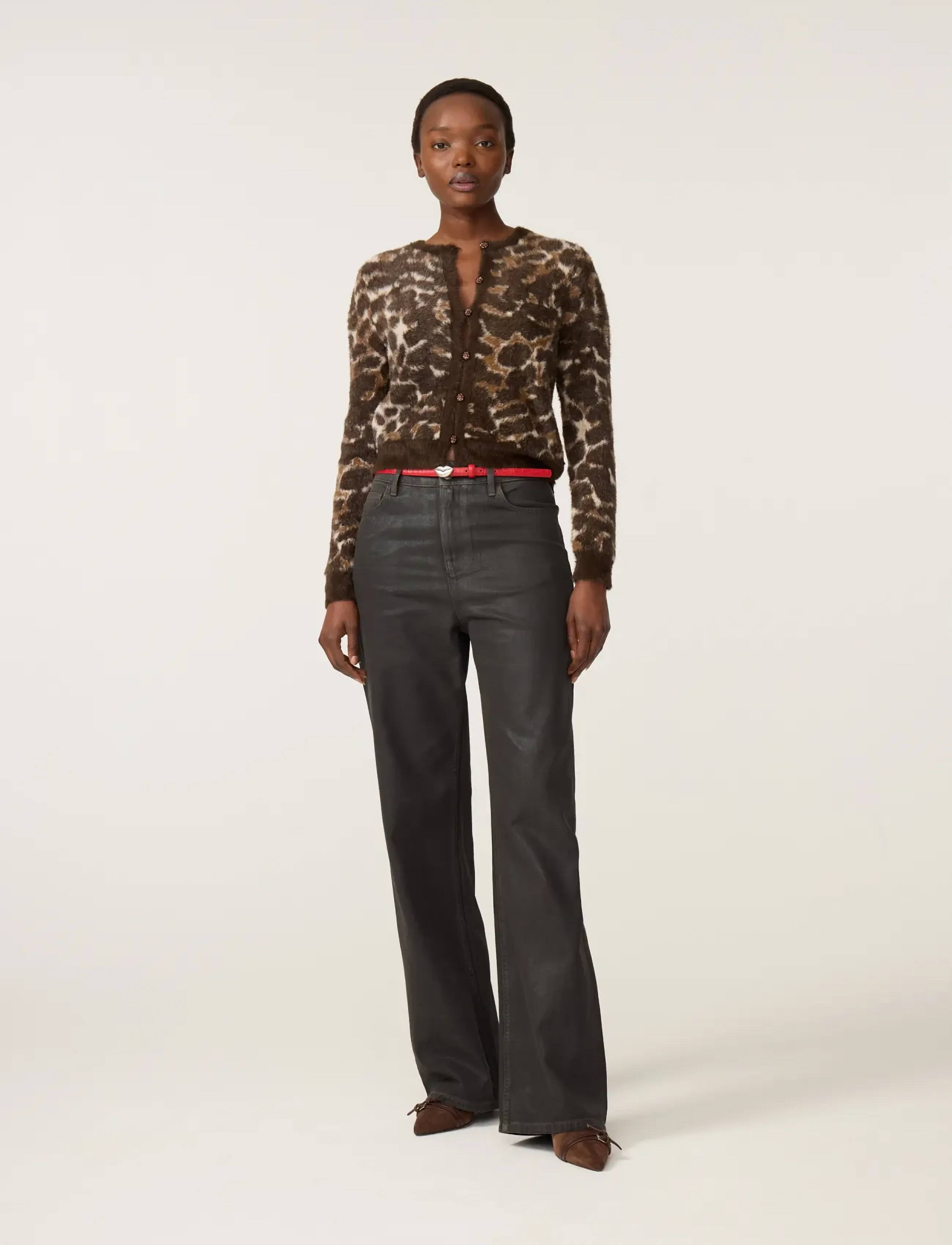 Henry Leopard Cardigan