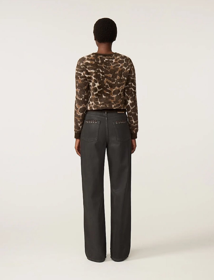 Fabienne Chapot - Henry Leopard Cardigan - strickjacken - toffee/camel club - 4
