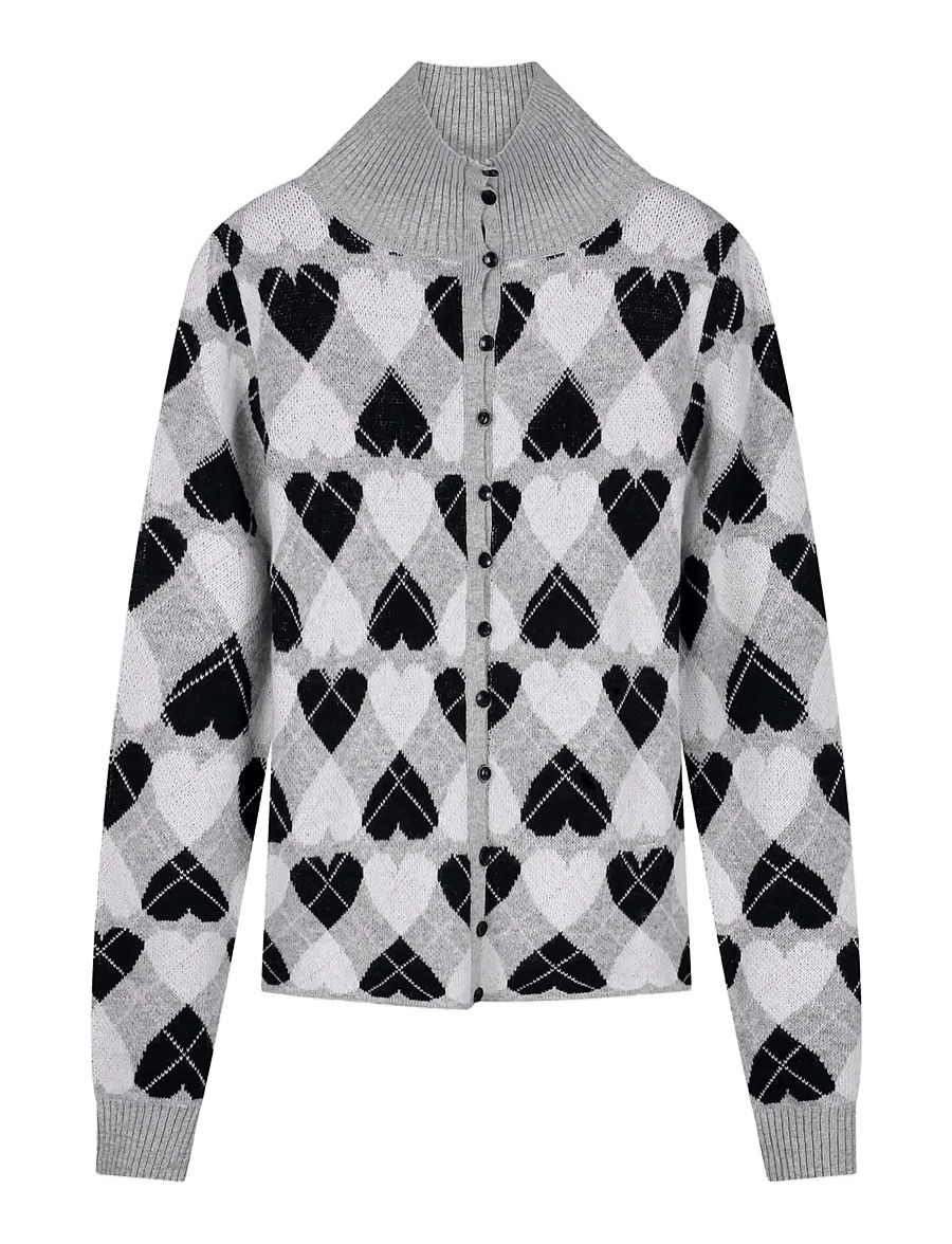 Fabienne Chapot - Jamie Cardigan - strickjacken - grey/black - 1