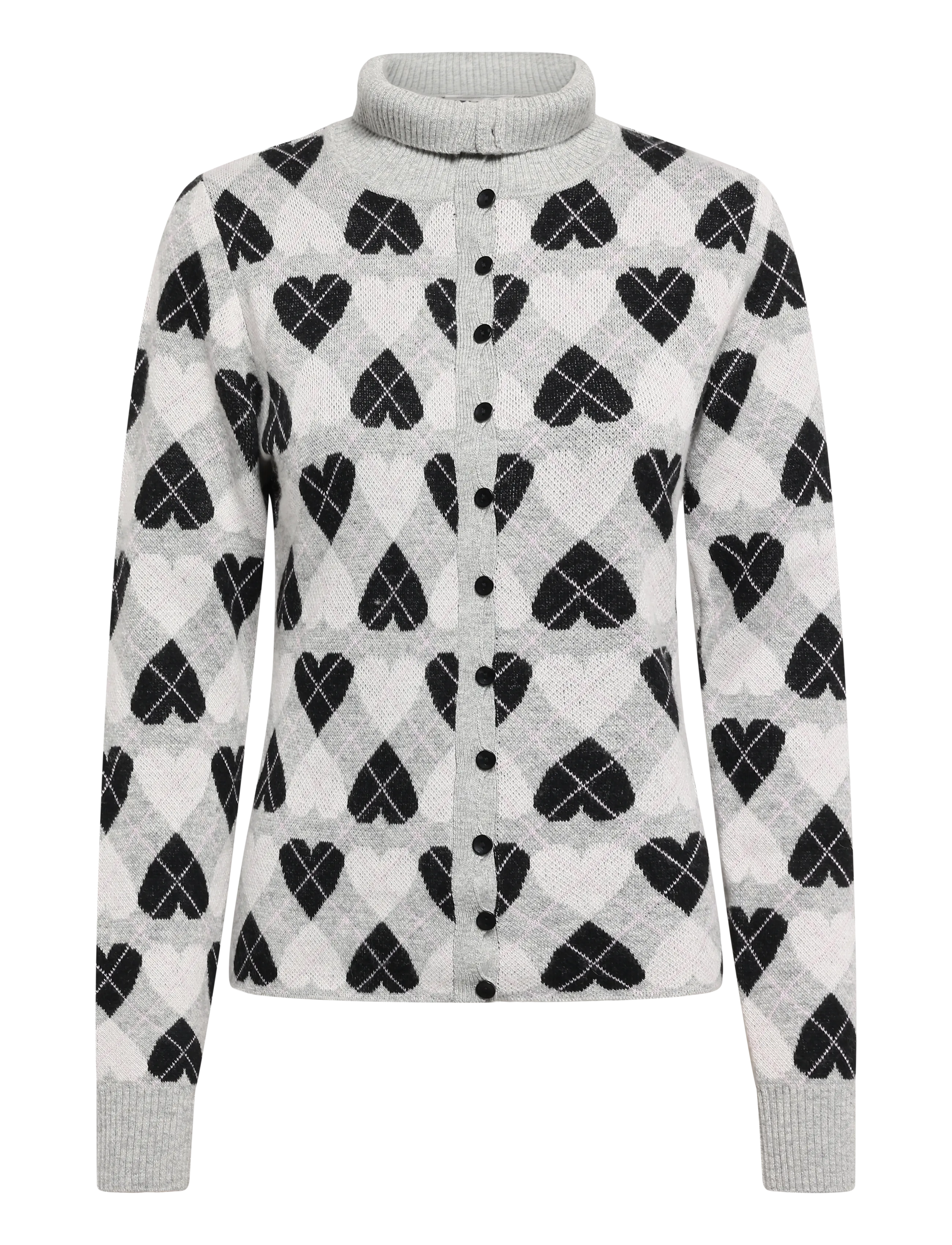 Fabienne Chapot Jamie Cardigan - Fabienne Chapot - GREY/BLACK / grey