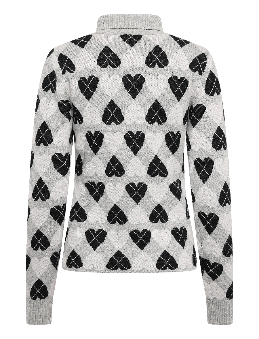 Fabienne Chapot - Jamie Cardigan - strickjacken - grey/black - 2