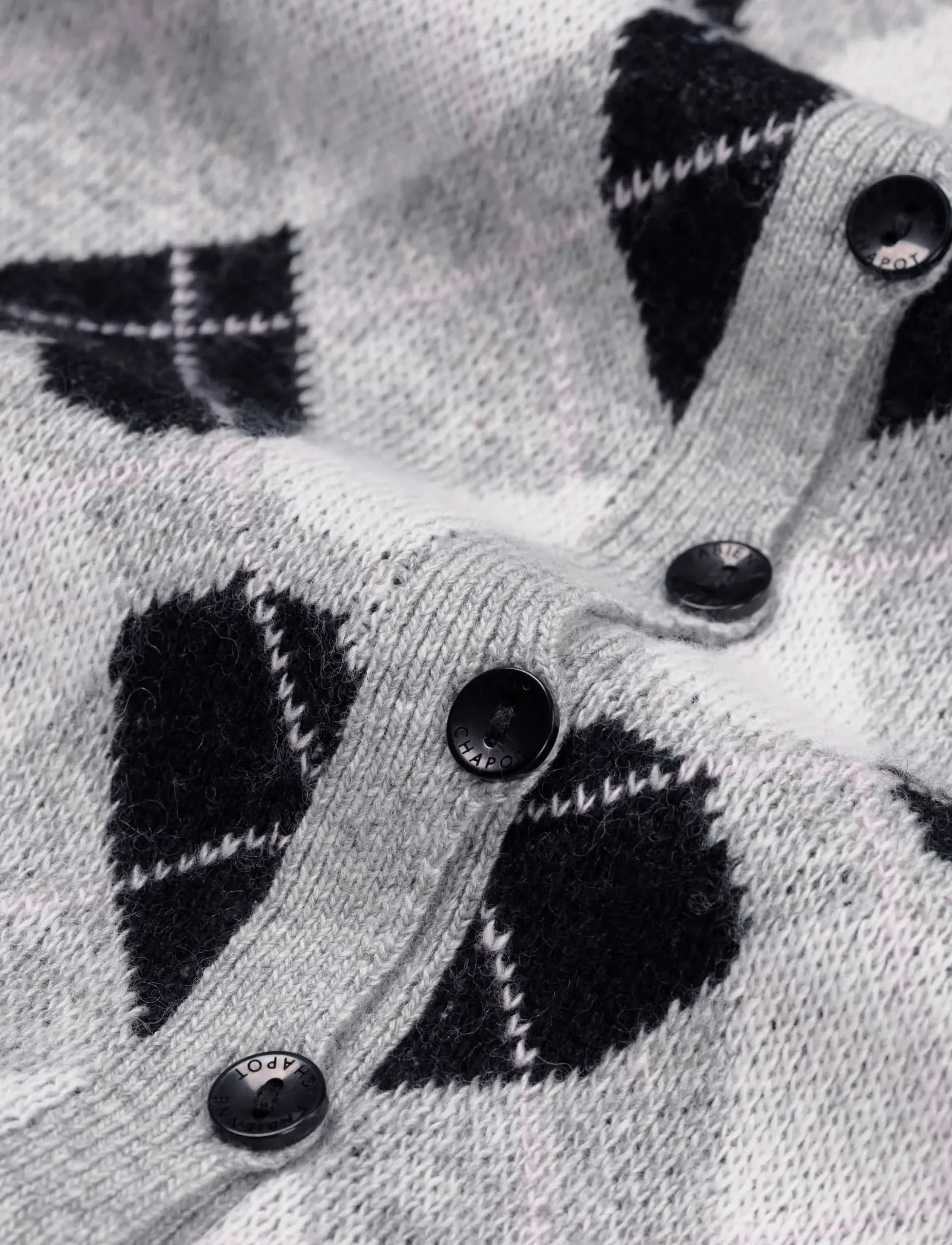 Fabienne Chapot - Jamie Cardigan - strickjacken - grey/black - 5