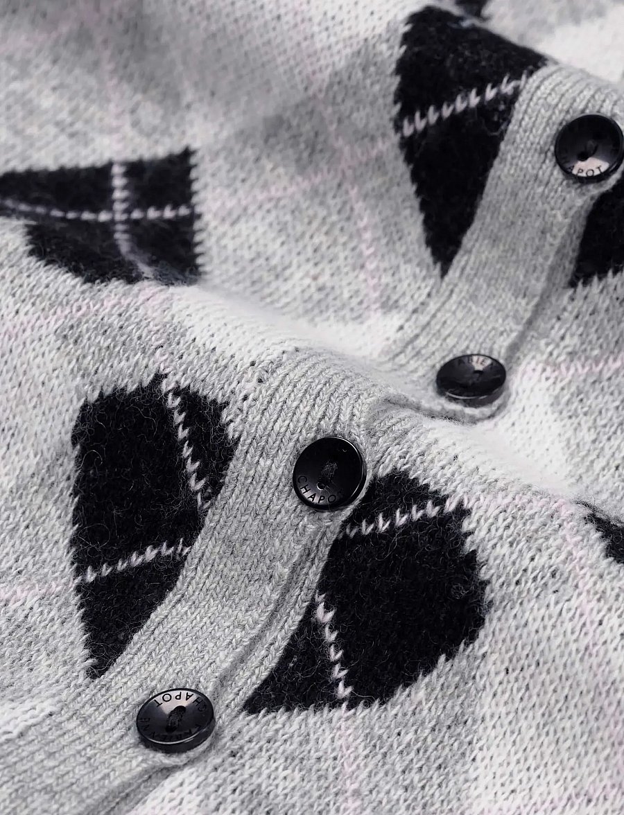 Fabienne Chapot - Jamie Cardigan - strickjacken - grey/black - 5