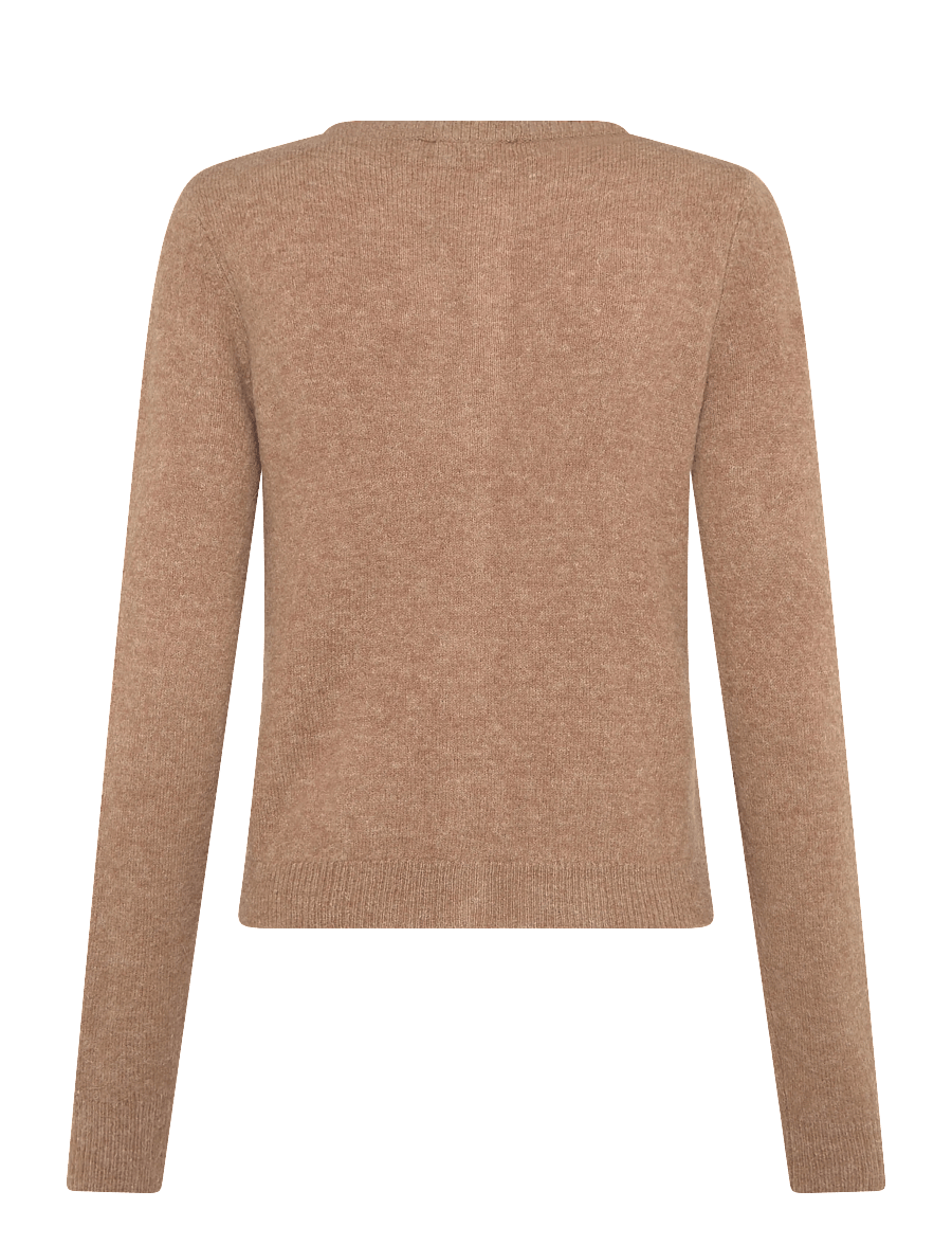 Fabienne Chapot - Lidia Button Cardigan - koftor - camel club melange - 2