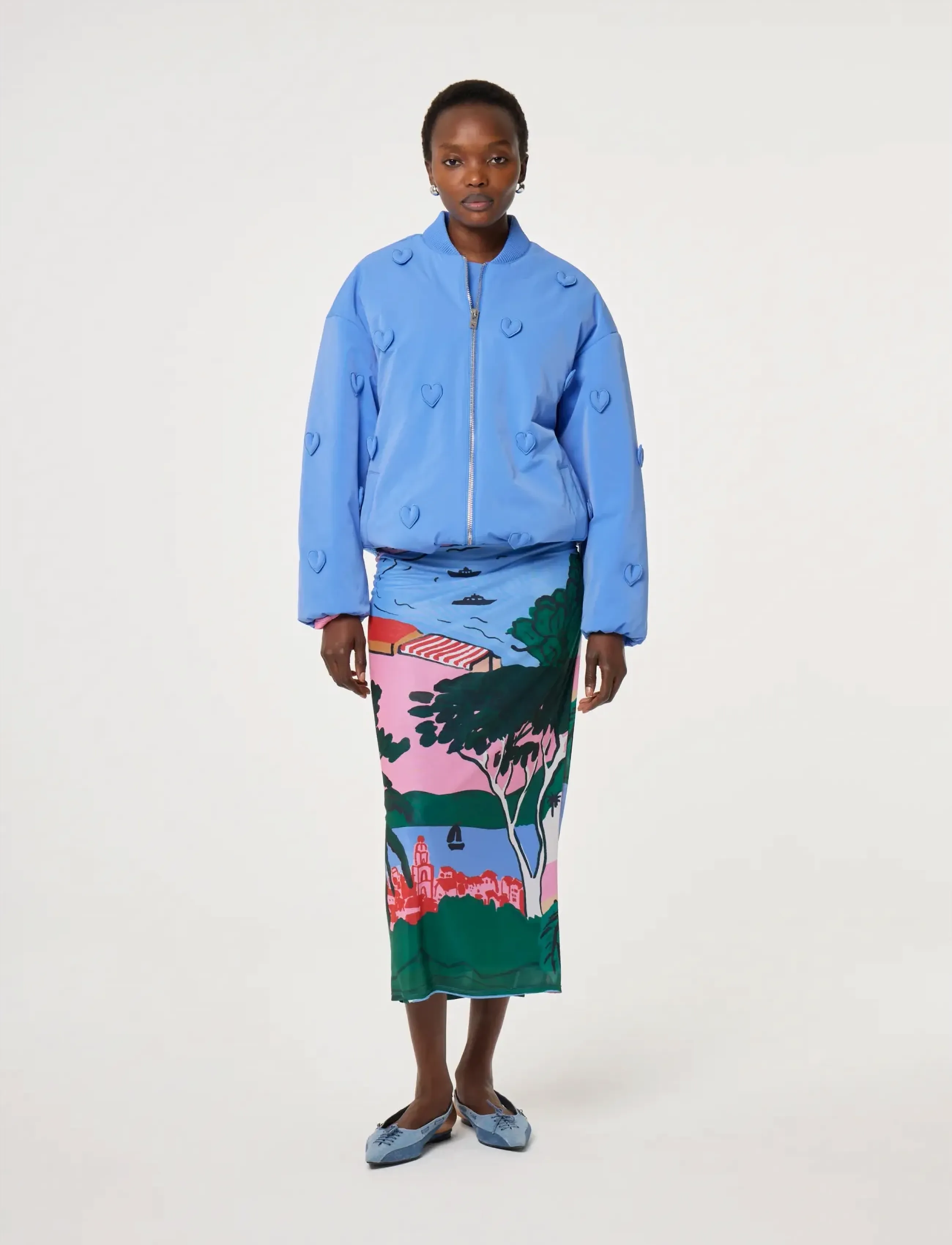 Fabienne Chapot Hearty Coat - Tøj - MARINA BLUE / blue