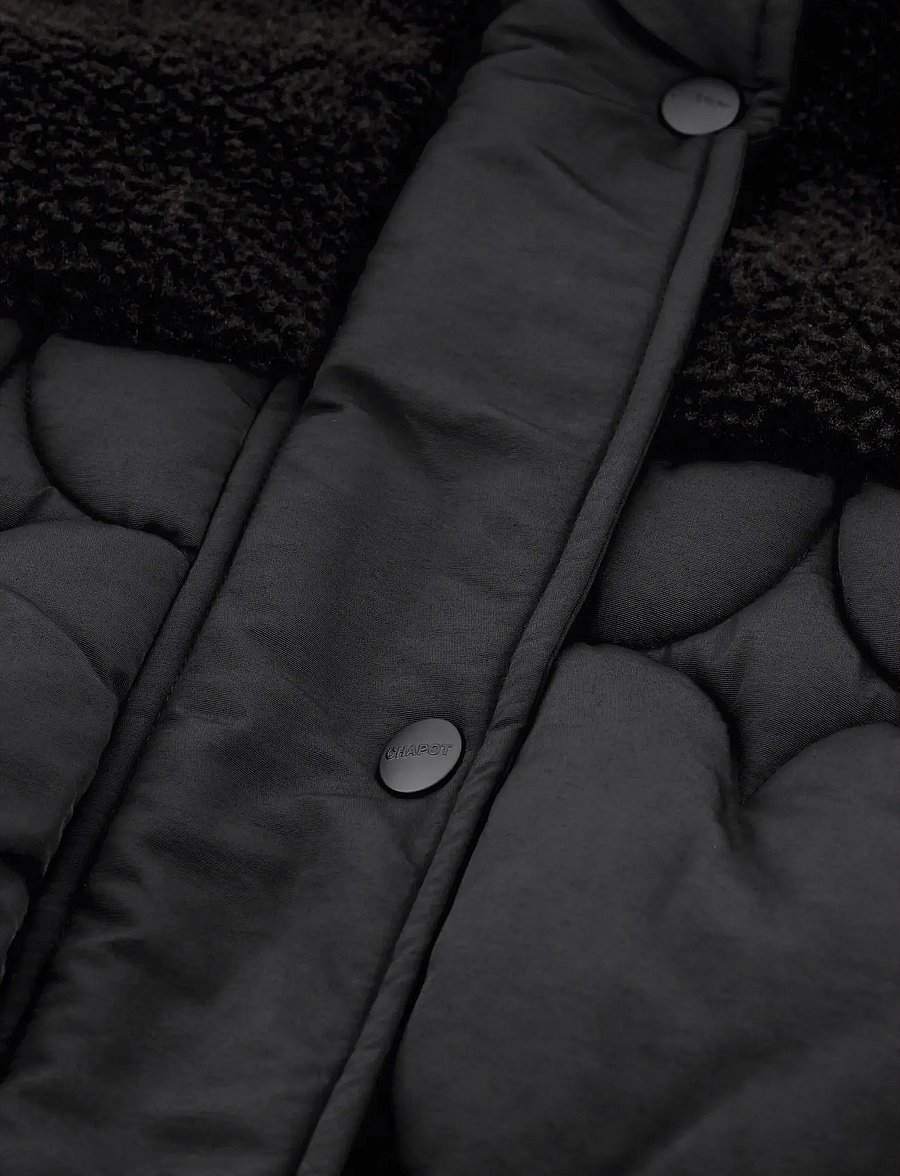 Fabienne Chapot - Uma Coat - quilted jackets - black - 5