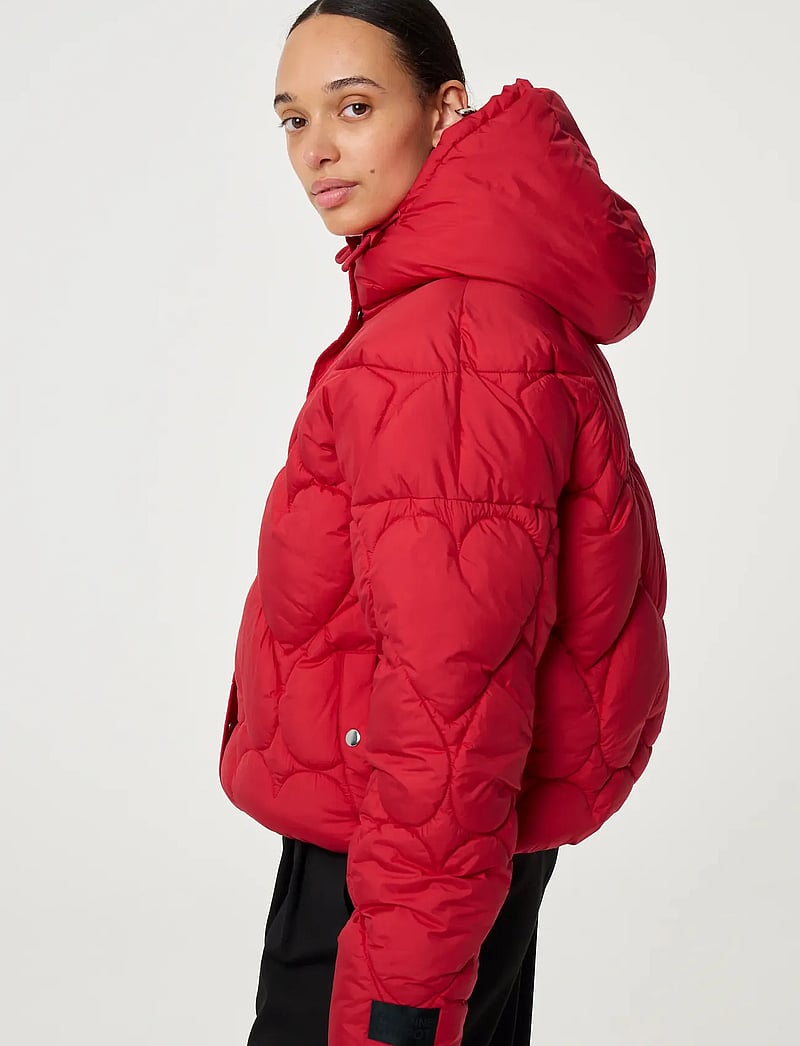 Fabienne Chapot - Prisca Puffer - winter jacket - disco red - 4