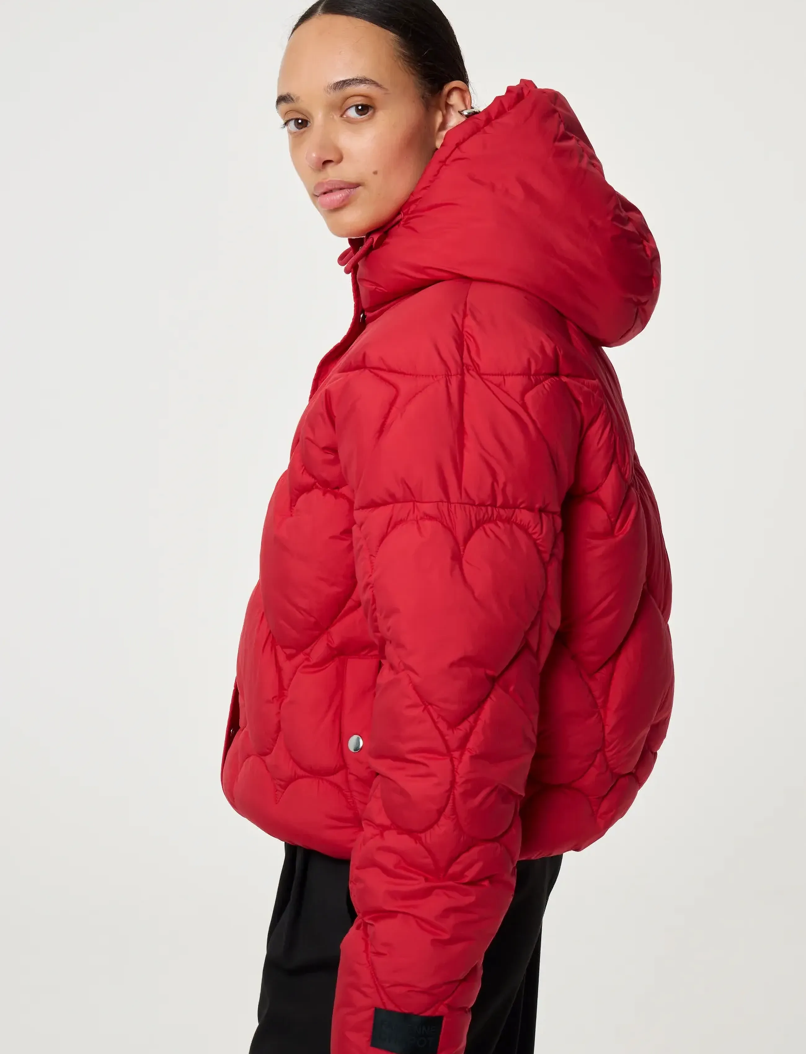 Fabienne Chapot - Prisca Puffer - forede jakker - disco red - 4
