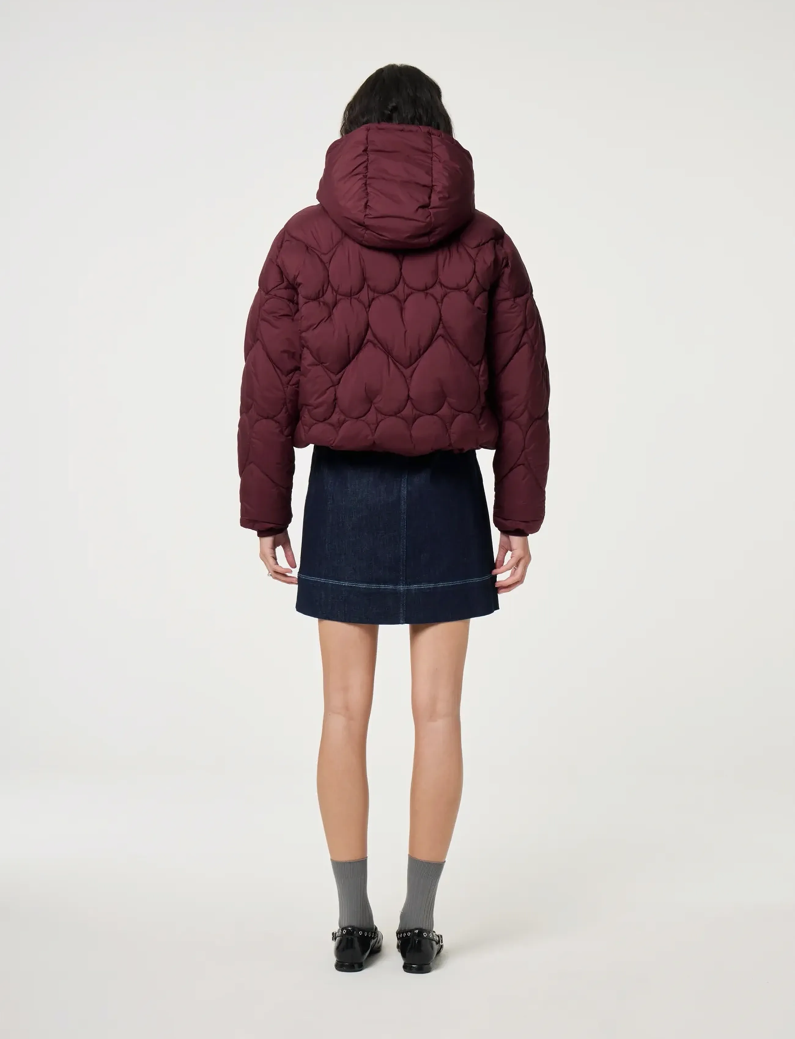 Fabienne Chapot - Prisca Puffer - talvejoped - deep burgundy - 2