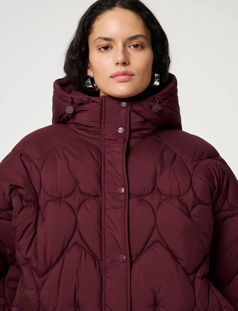 Fabienne Chapot - Prisca Puffer - vinterjackor - deep burgundy - 3