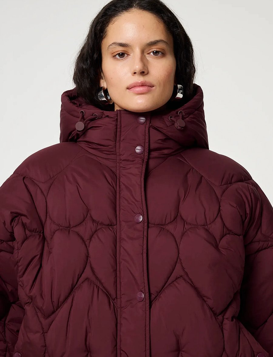 Fabienne Chapot - Prisca Puffer - talvejoped - deep burgundy - 3