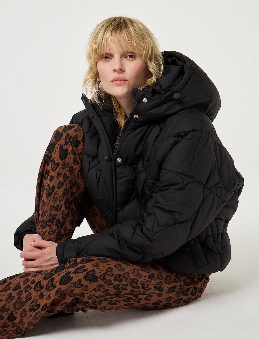 Fabienne Chapot - Prisca Puffer - léttir jakkar - black - 4