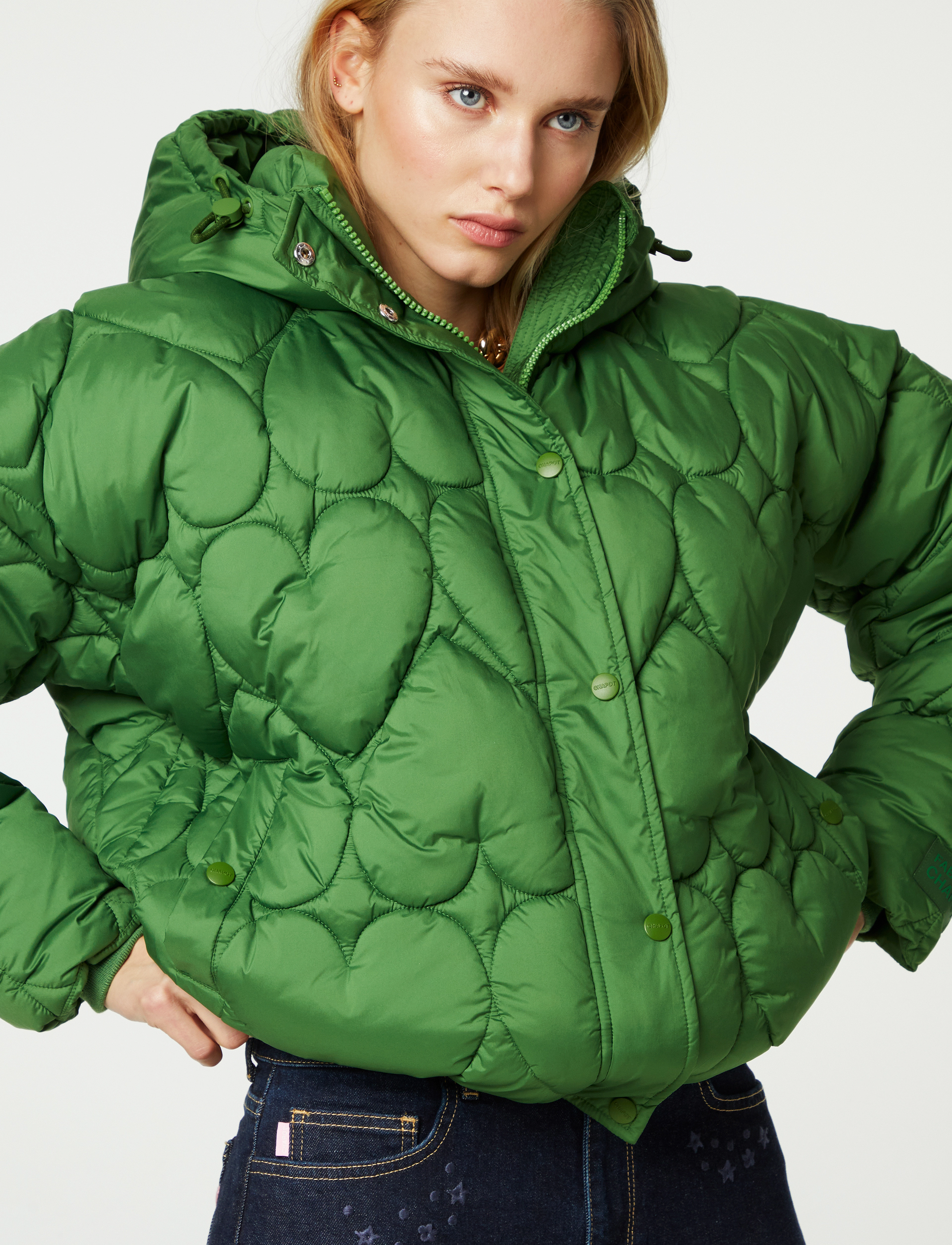 Fabienne Chapot - Prisca Short Puffer - artichoke - 3