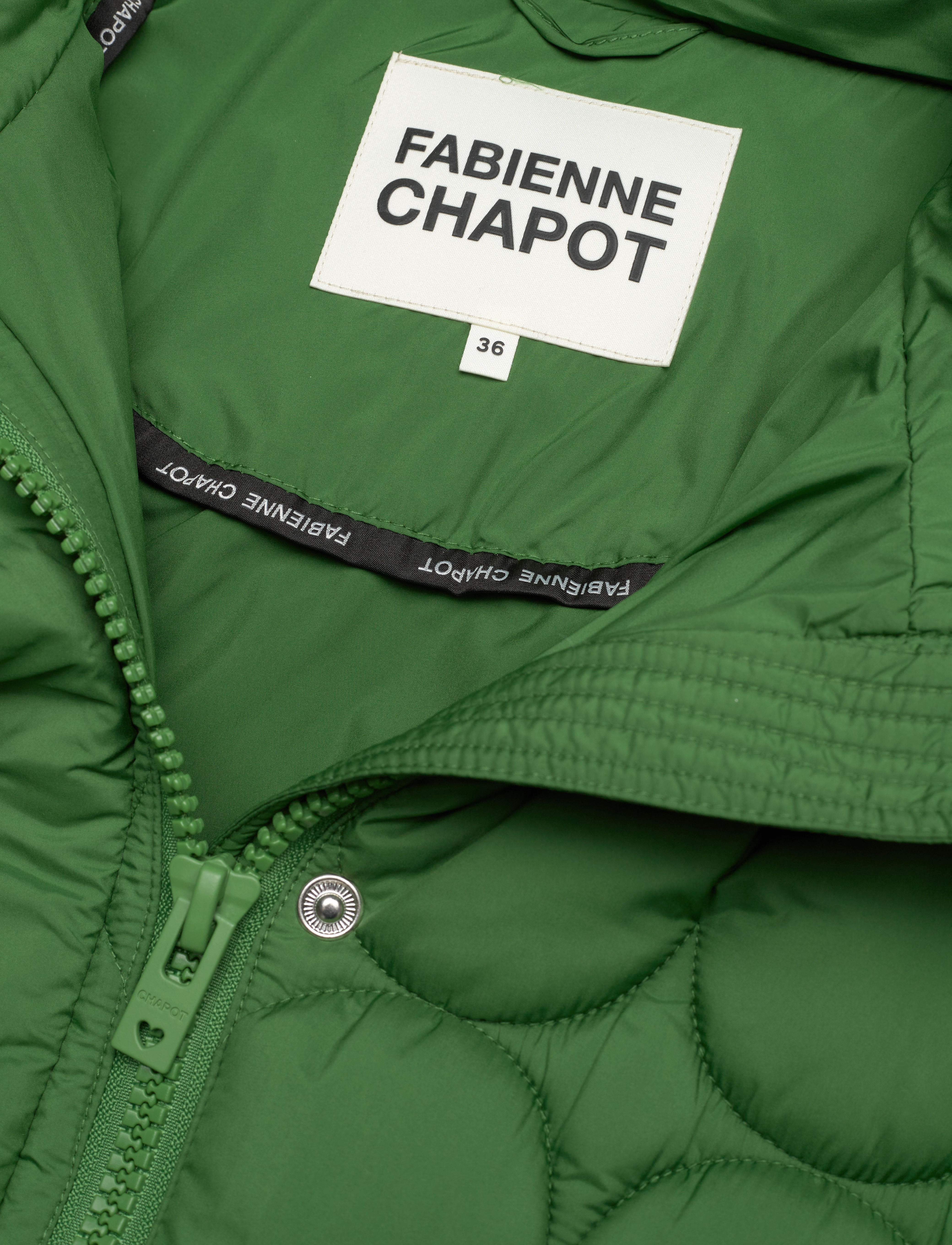 Fabienne Chapot - Prisca Short Puffer - artichoke - 2