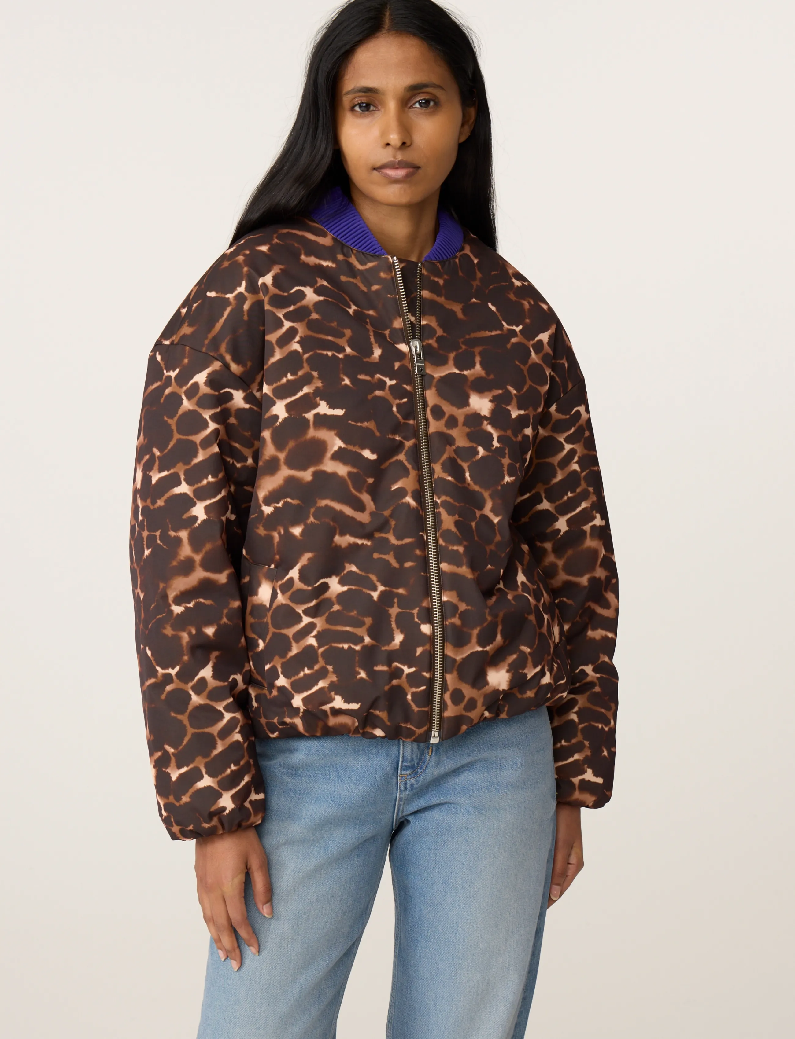 Fabienne Chapot Hermi Coat - Bomberjackor - TOFFEE/CAMEL CLUB / brown