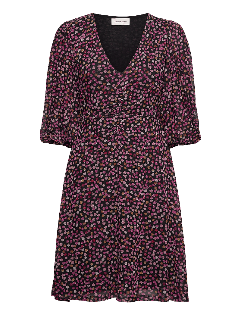 Fabienne Chapot - Welma Dress - korte kjoler - black/tawny brown - 1
