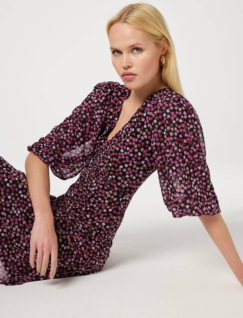 Fabienne Chapot - Welma Dress - korte kjoler - black/tawny brown - 0