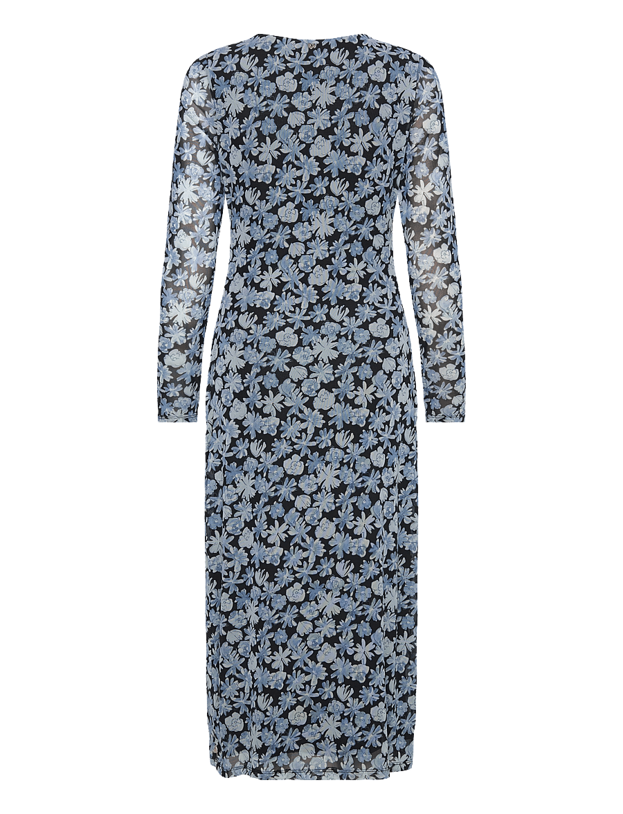 Fabienne Chapot - Zita Dress - robes midi - black/bright blue - 2
