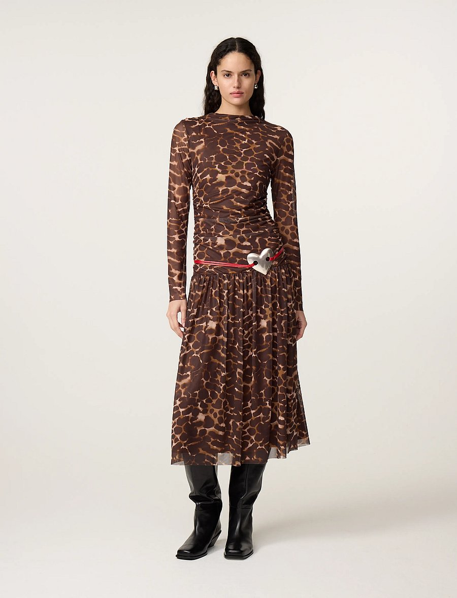 Fabienne Chapot - Bello Dress - festkjoler - toffee/camel club - 0