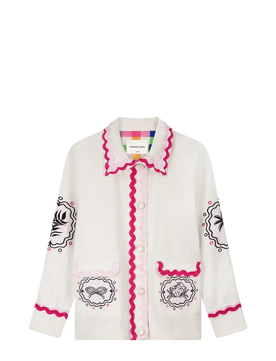 Fabienne Chapot - Melodie Embro Jacket - lentejassen - cosy white - 1
